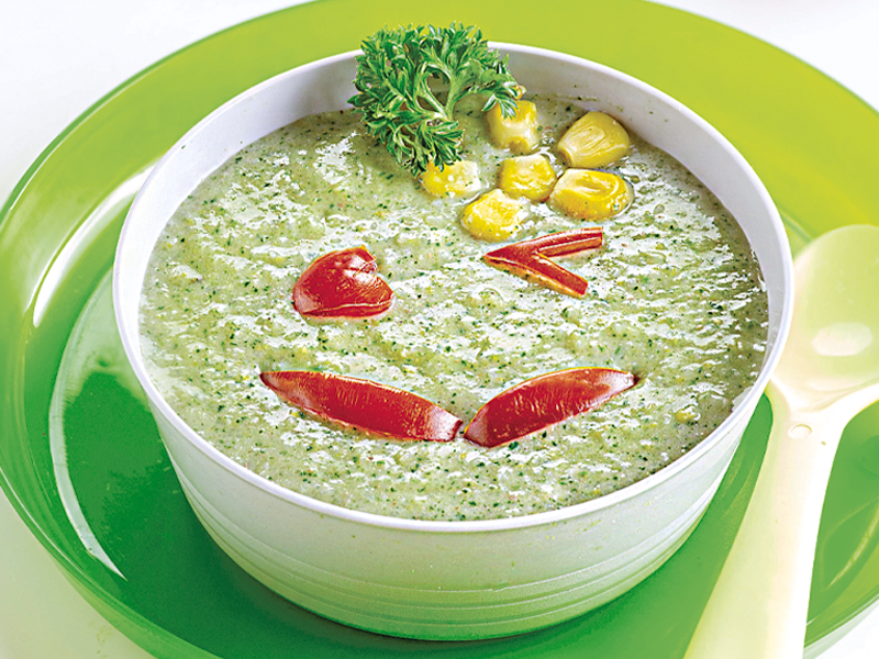 Sup Nasi Bayam