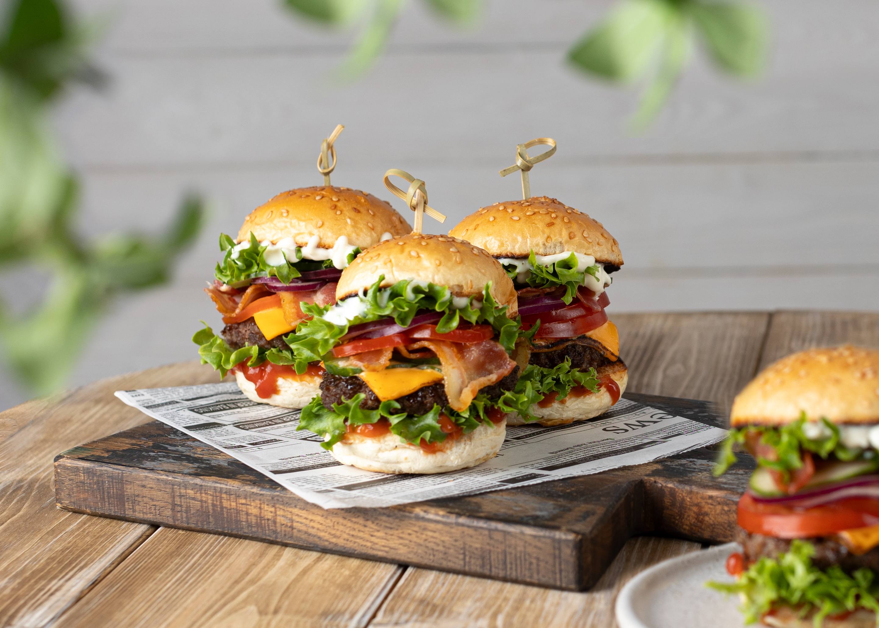 Hellmann's - Sliders - köstliche Mini Burger