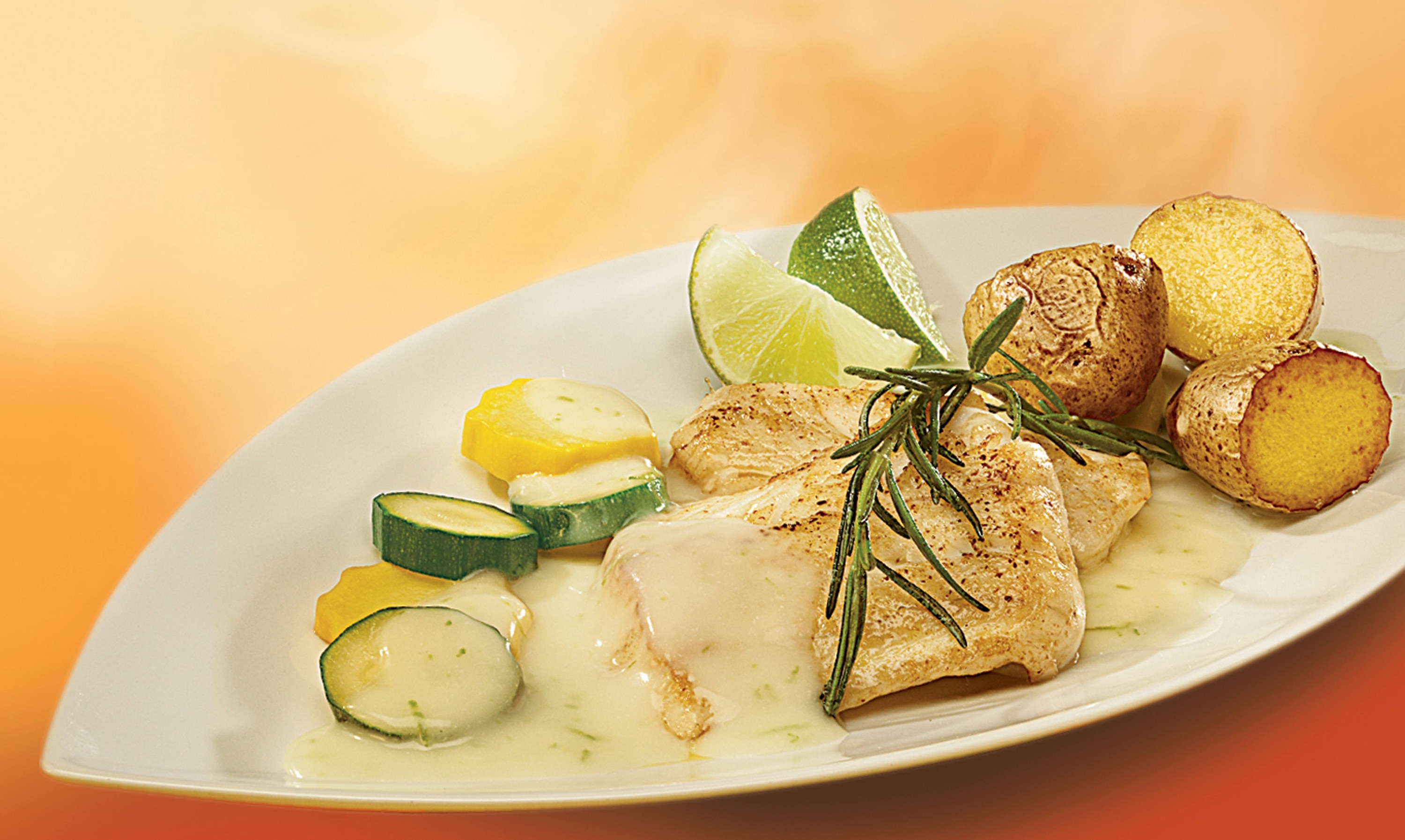 Mondamin - Rosmarin-Limetten-Sauce z. B. zu gebratenem Fischfilet 20 Minuten  recipe