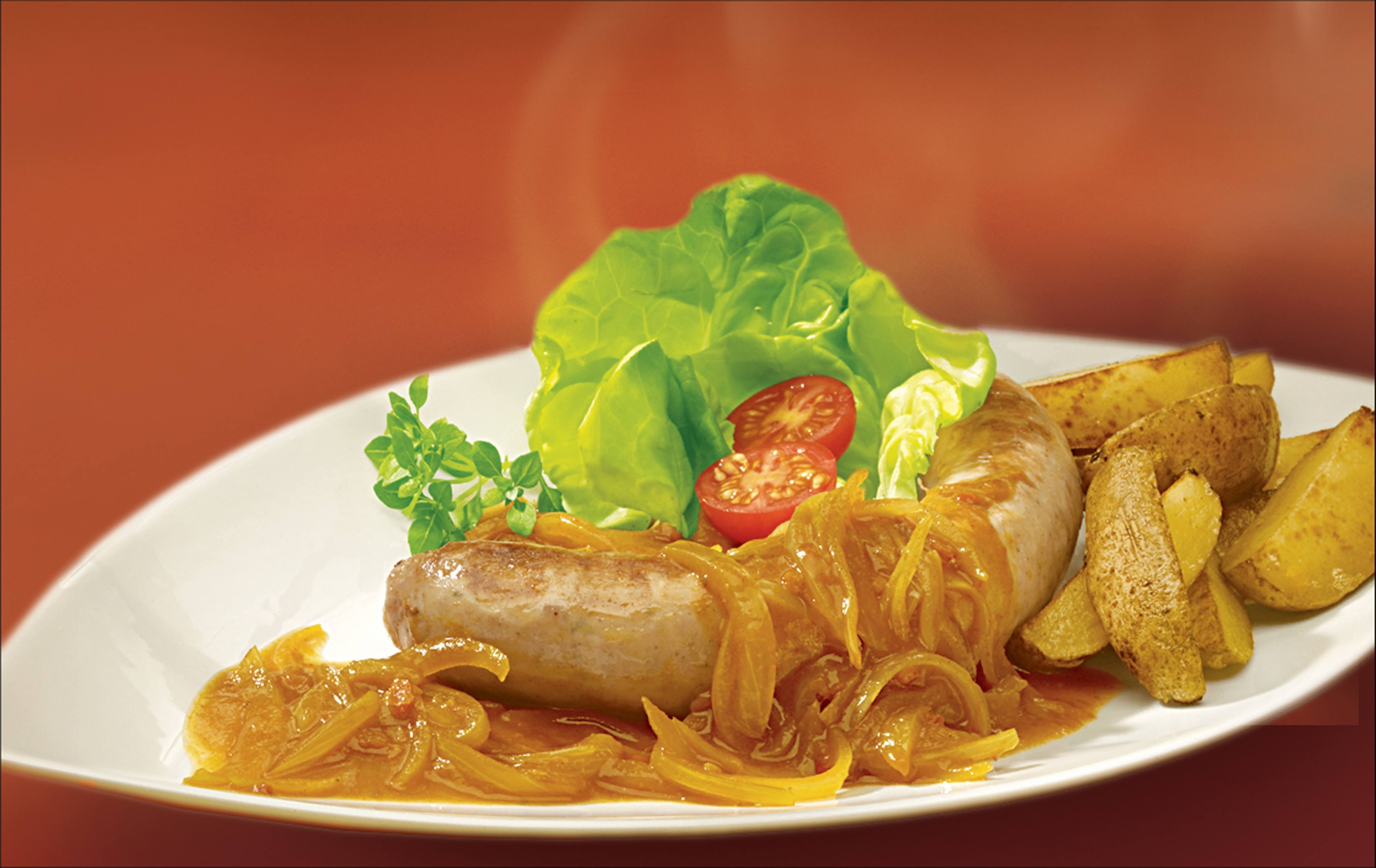 Mondamin - Zwiebel-Curry-Sauce z. B. zu Bratwurst 25 Minuten  recipe