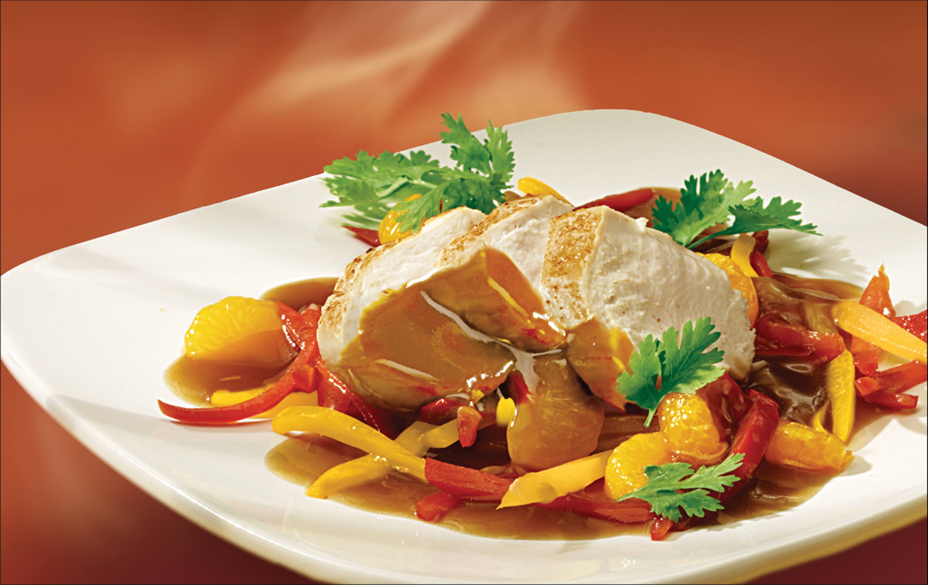 Mondamin - Mandarinen-Sojasauce z. B. zu Hähnchenbrust-Filet 25 Minuten  recipe