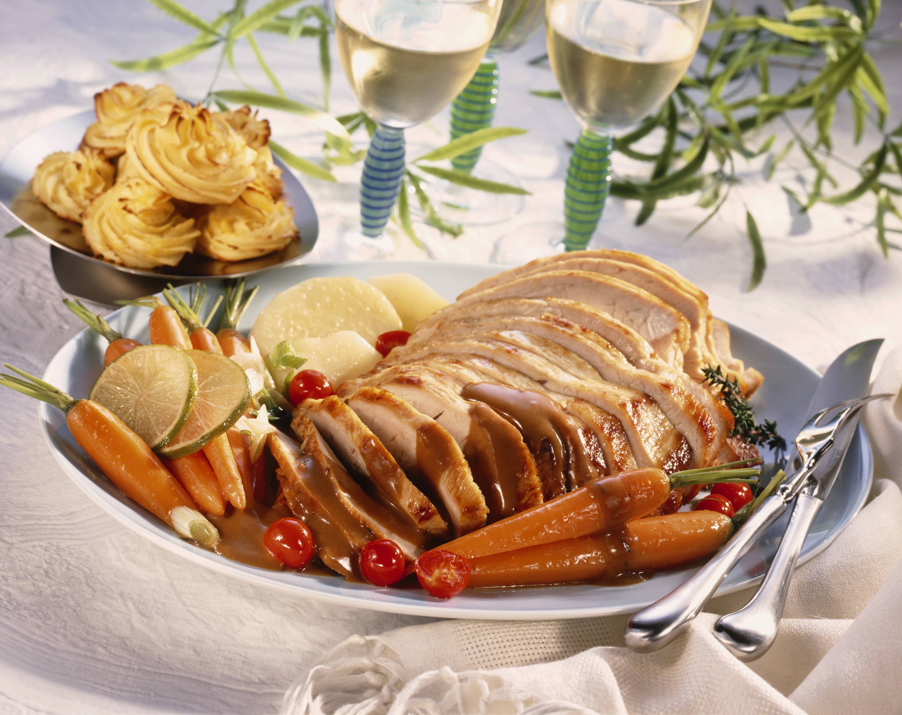 Mondamin - Zarte Putenbrust mit buntem Gemüse 80 Minuten  recipe