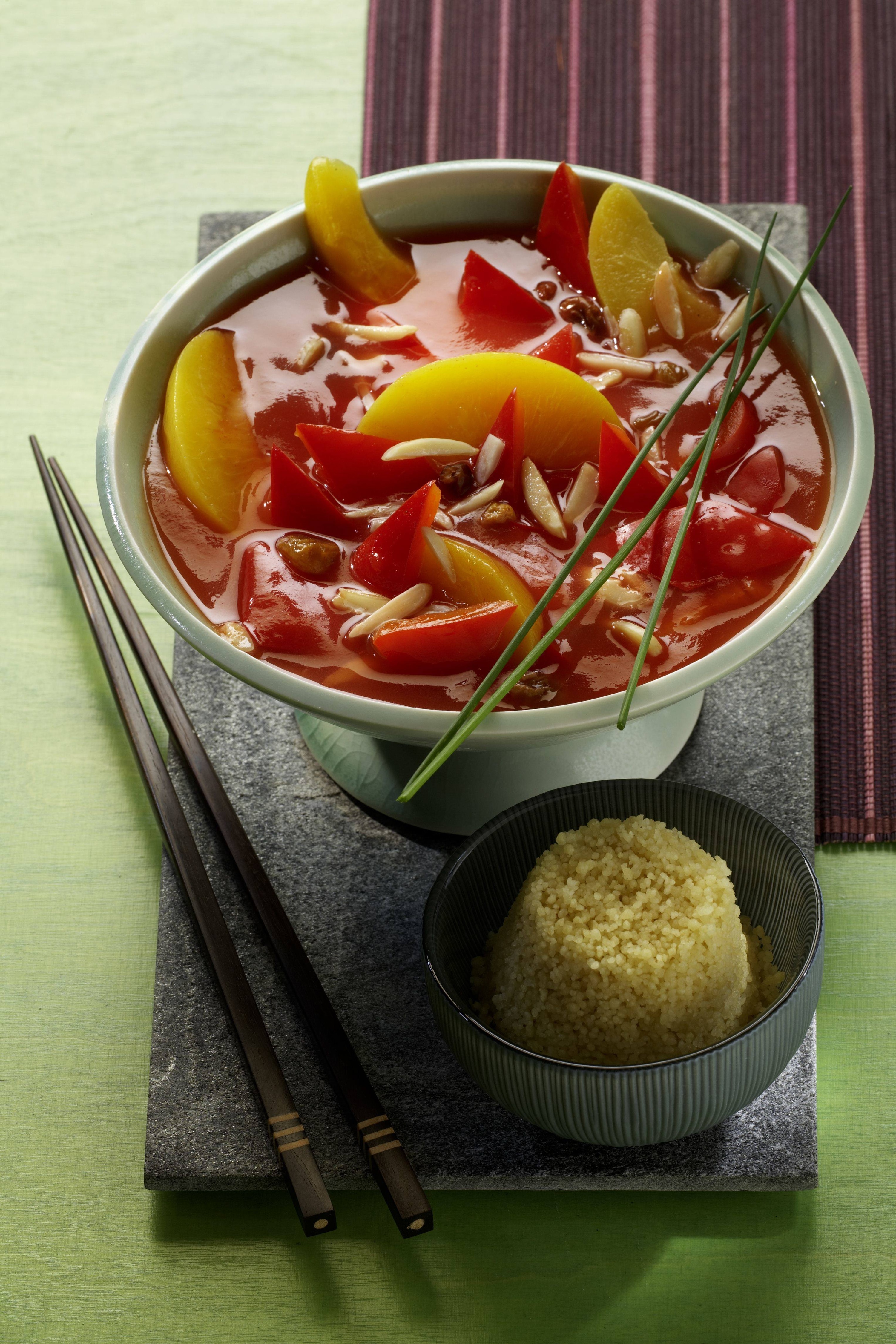 Mondamin - Curry mit Aprikosen und Paprika 30 Minuten  recipe