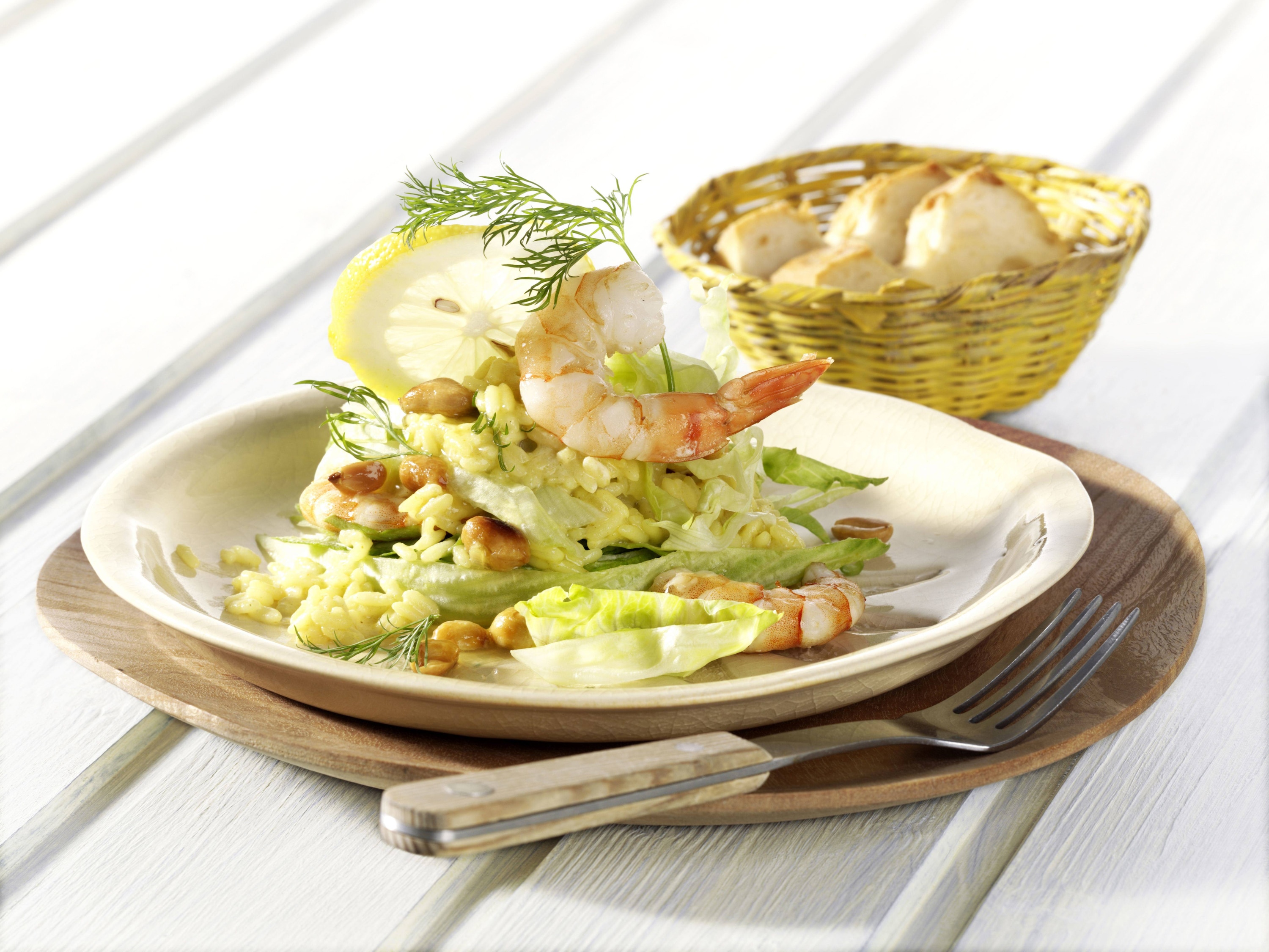 Mondamin - Garnelen-Schichtsalat