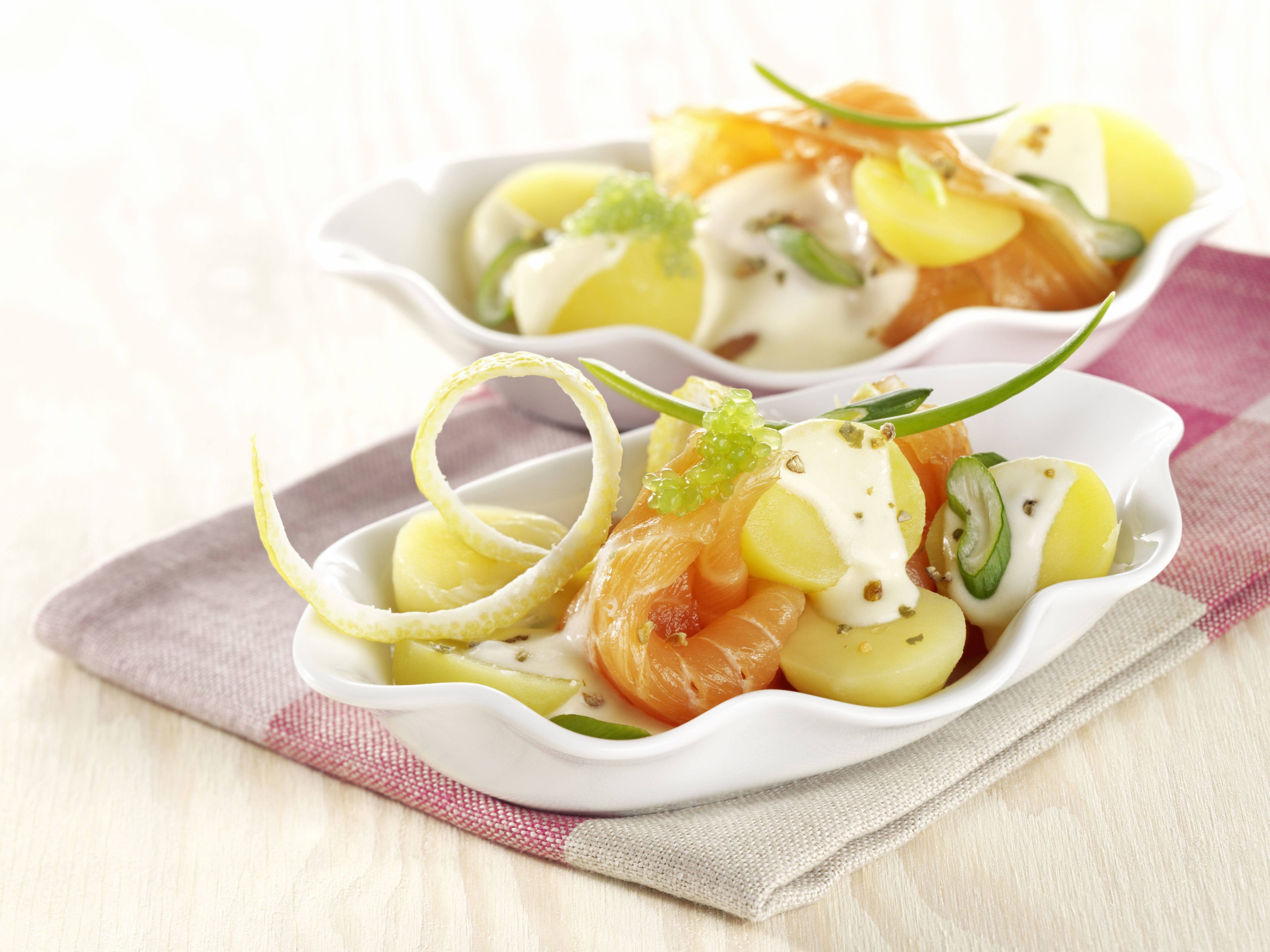 Mondamin - Kartoffel-Lachs-Salat