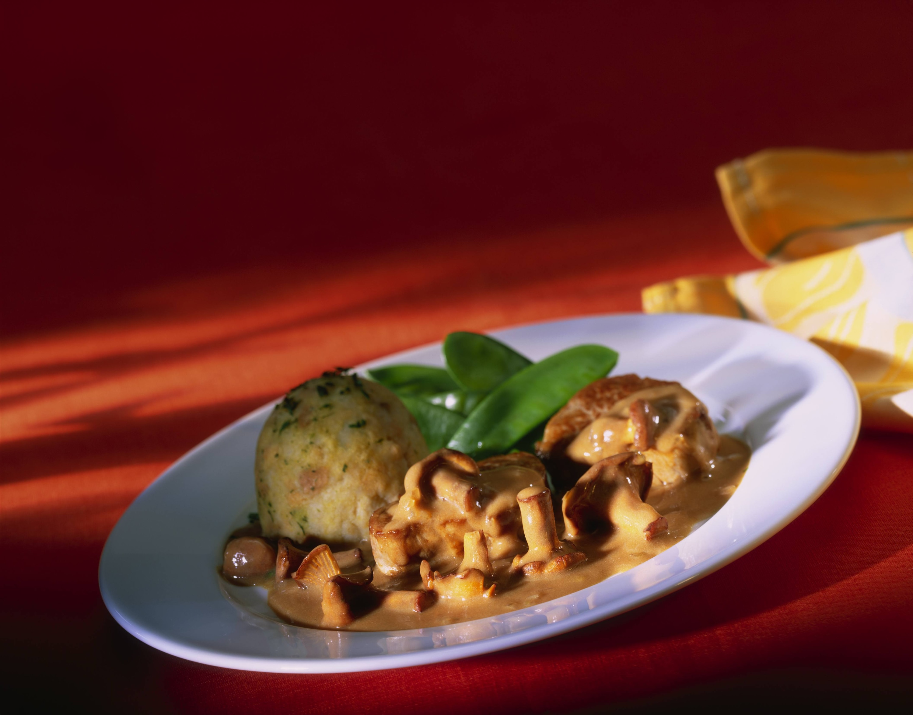 Mondamin - Pfifferling-Mascarpone-Sauce z. B. zu Schweinefilet