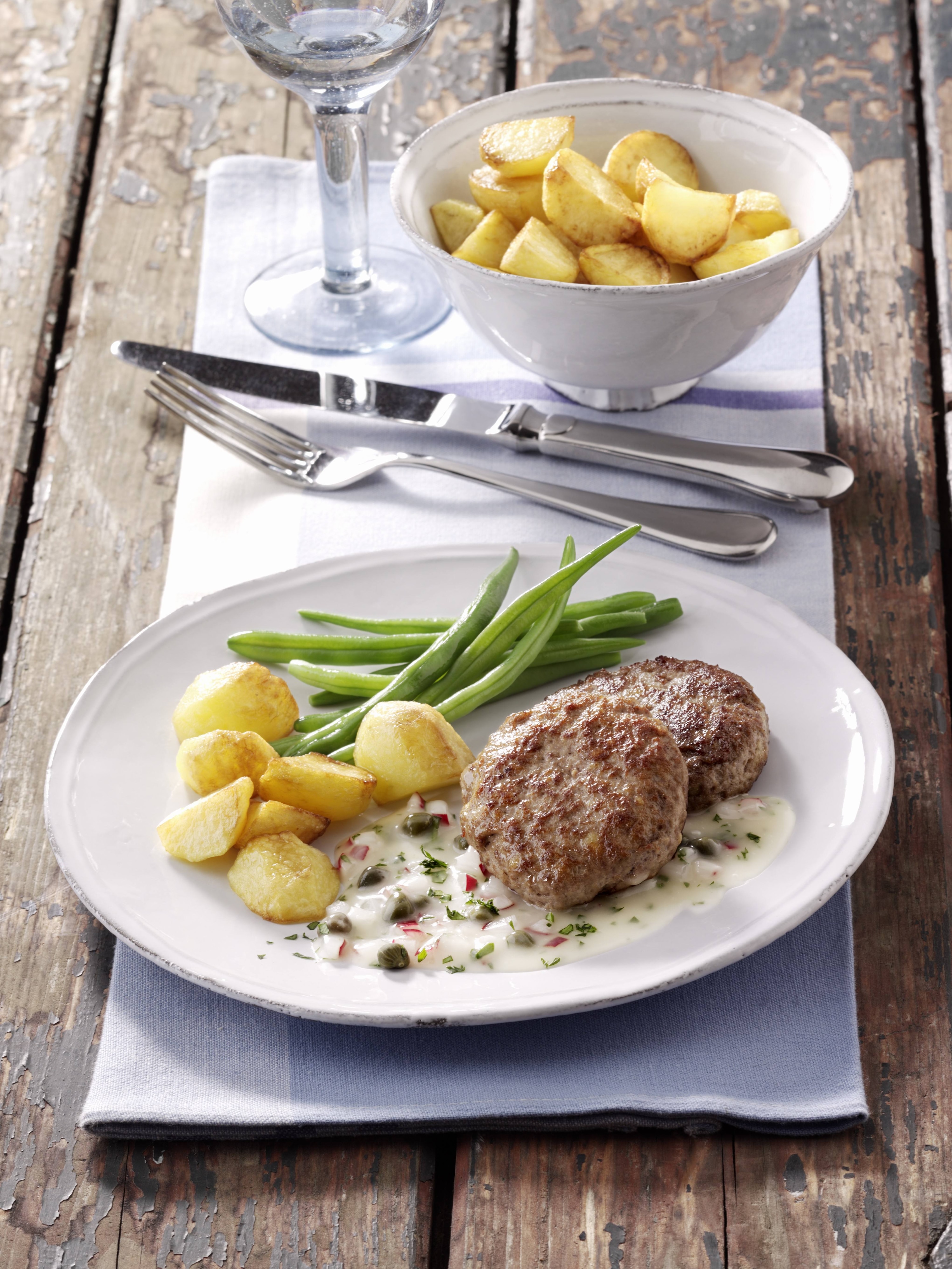 Mondamin - Beefsteak mit feiner Sauce