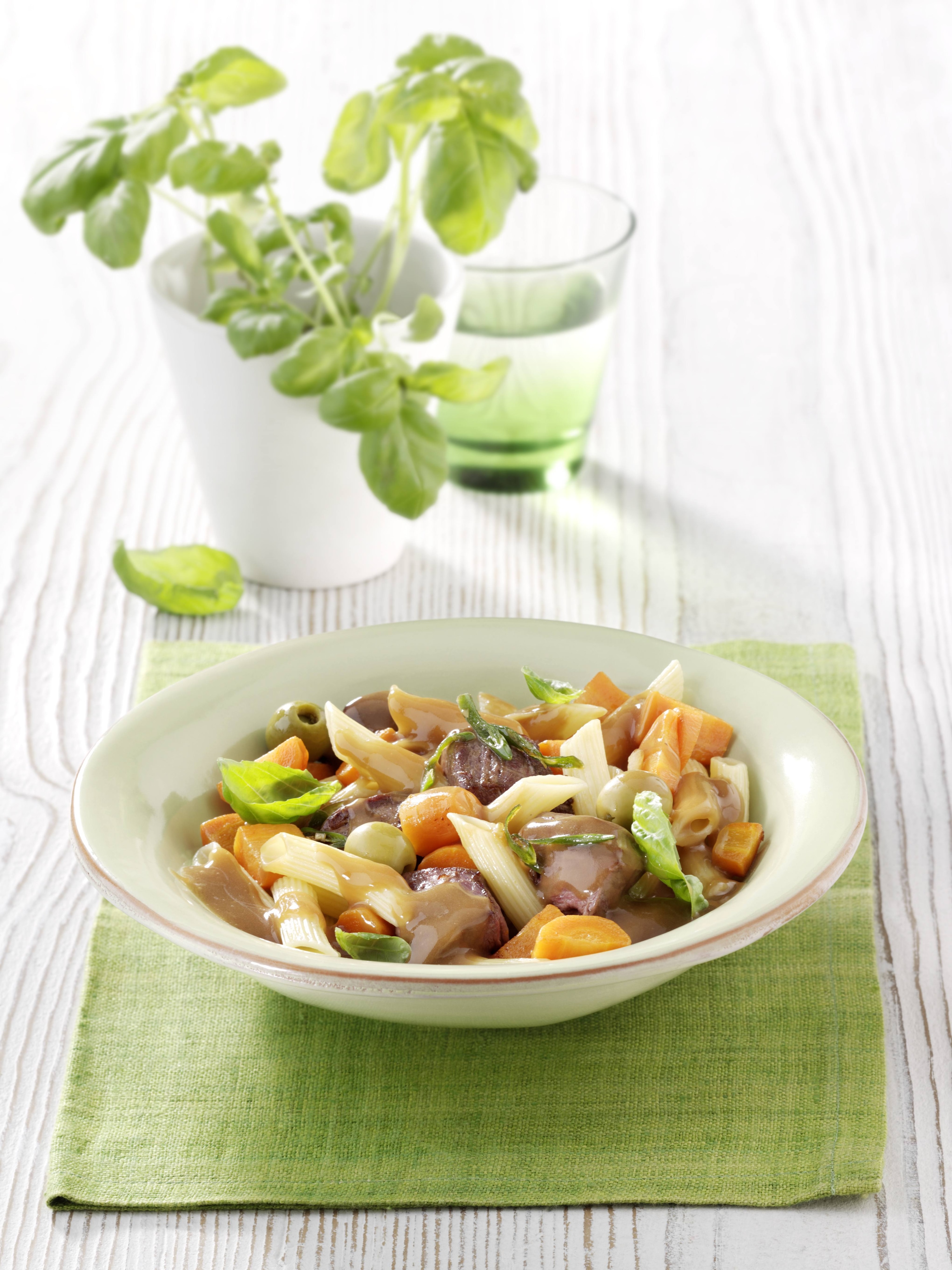 Mondamin - Penne mit Lamm-Möhren-Ragout 30 Minuten  recipe