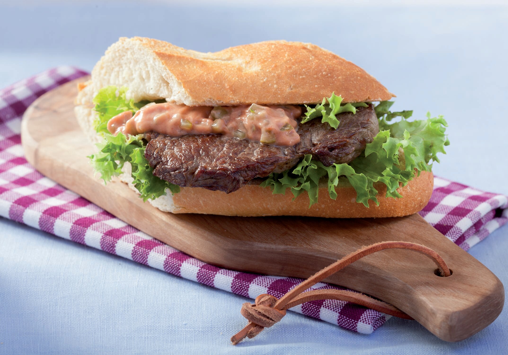 Chirat - Steak Baguette 20 Minuten  recipe