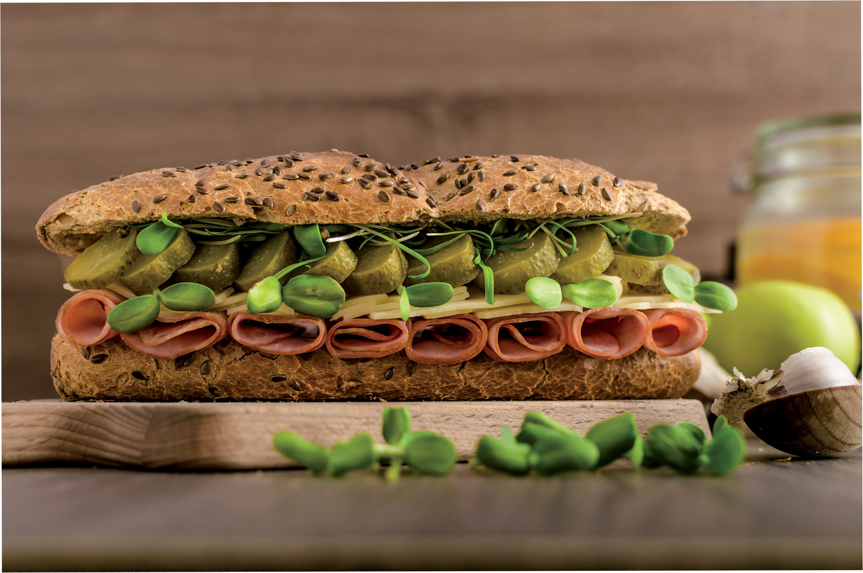 Chirat - Käse-Sandwich mit Gurken