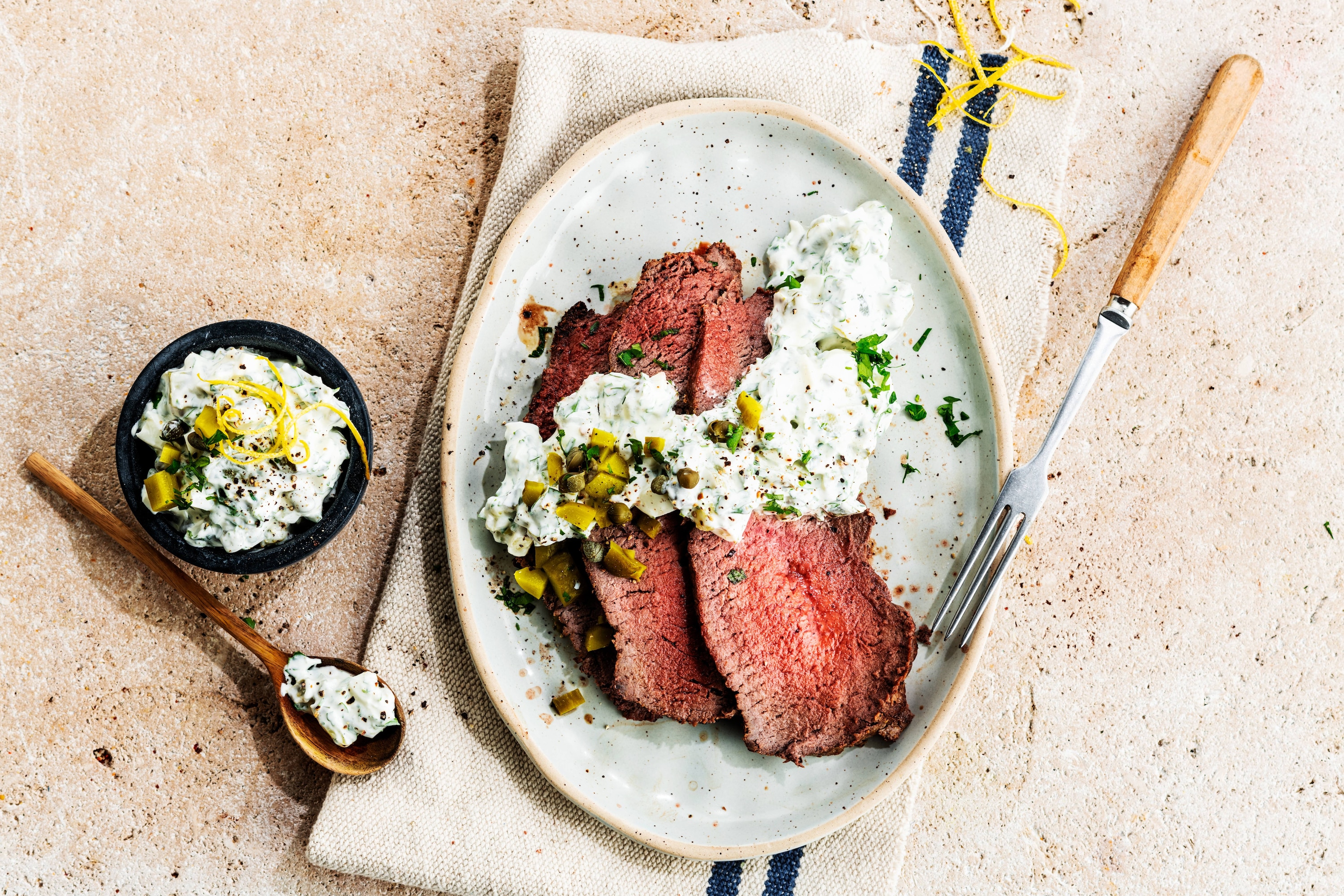 Chirat - Roast Beef mit Sauce Tartare