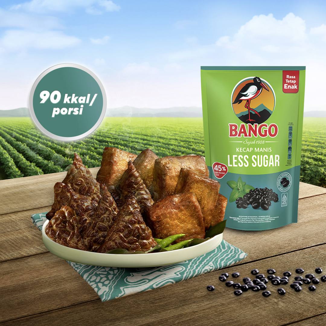 Tempe/Tahu Bacem ala Bango Less Sugar | Bango