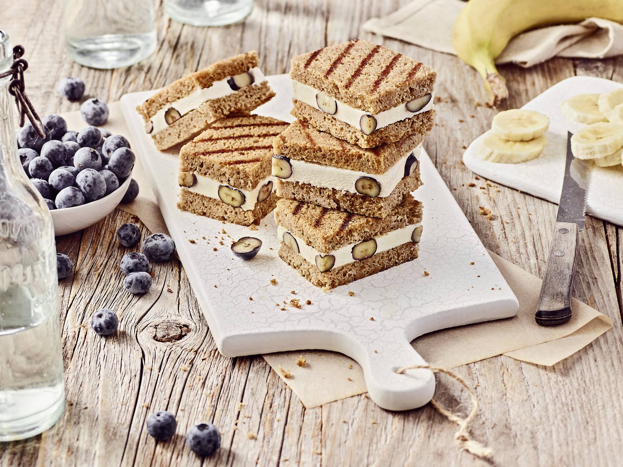 Cremissimo - Grilled Banana Bread
