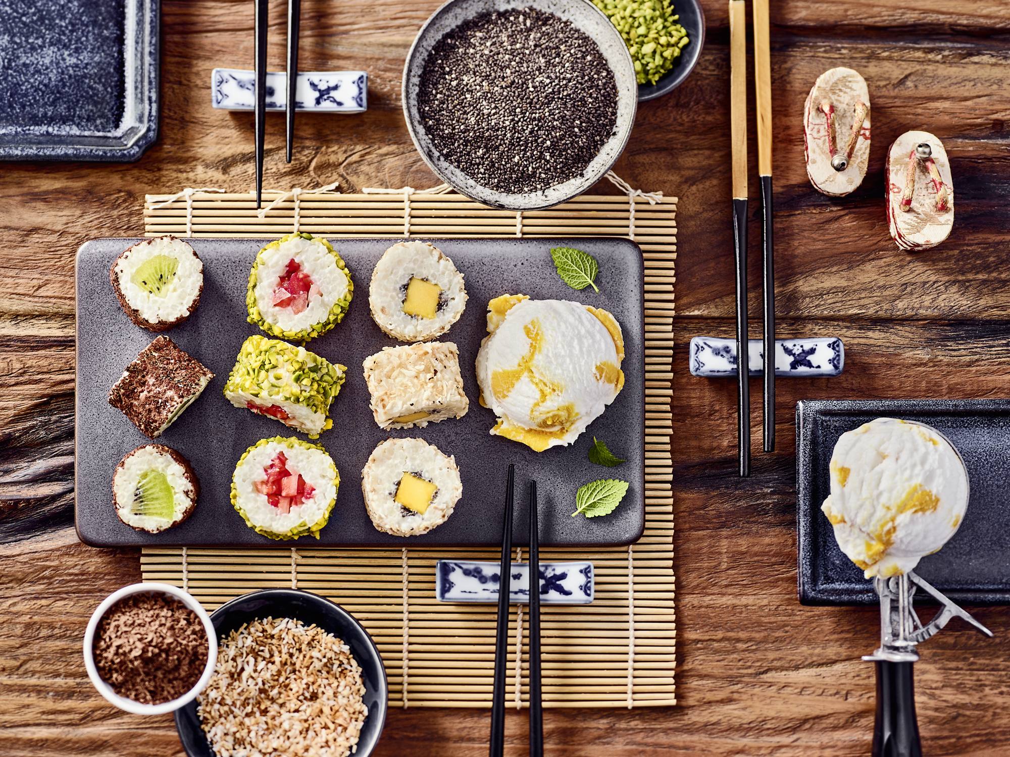 Cremissimo - Süßes Sushi mit Eis 60 min  recipe
