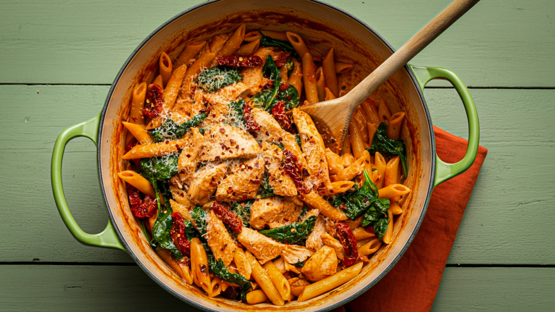 Marry Me Chicken Penne Pasta
