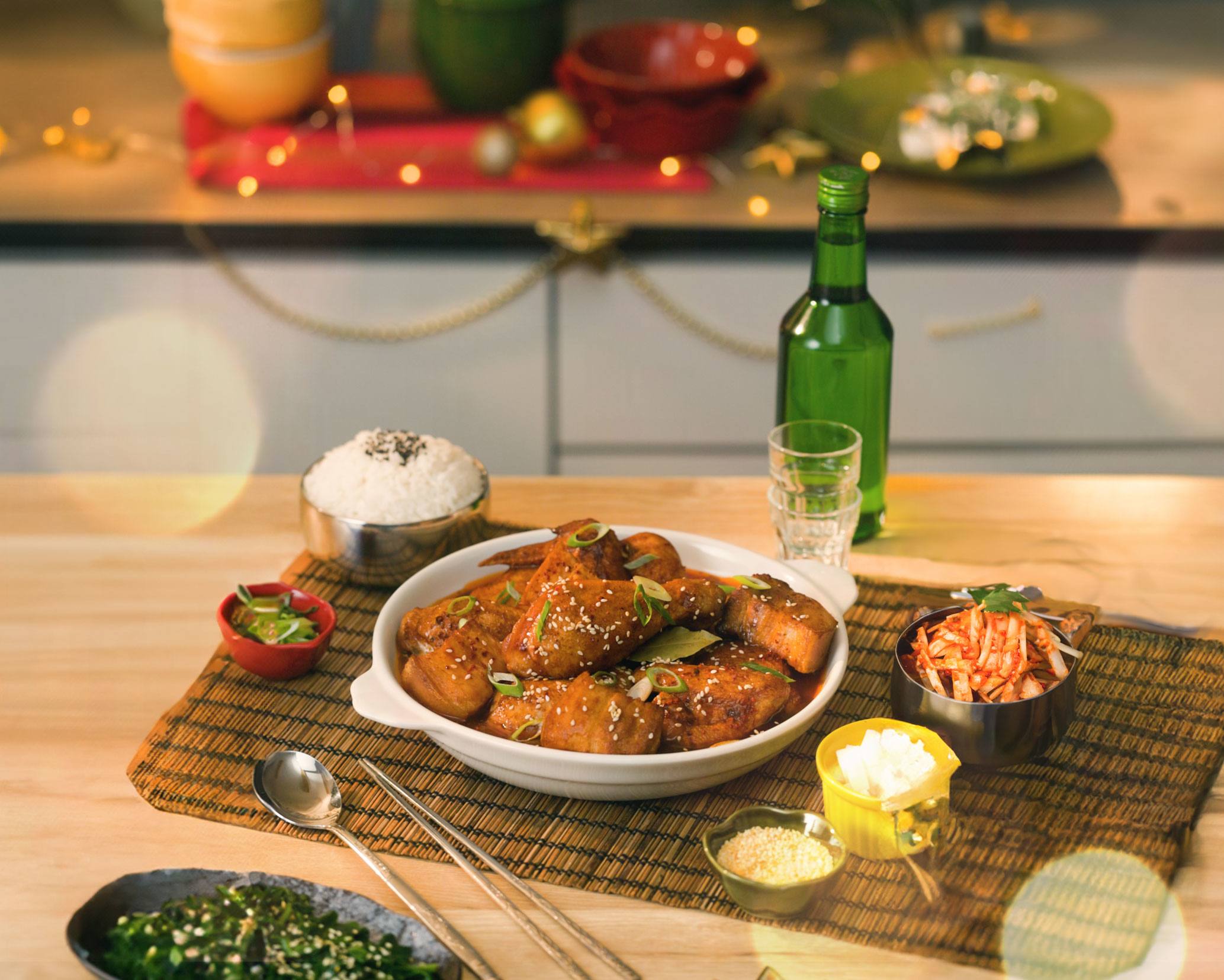 Korean-Style Adobo for Christmas