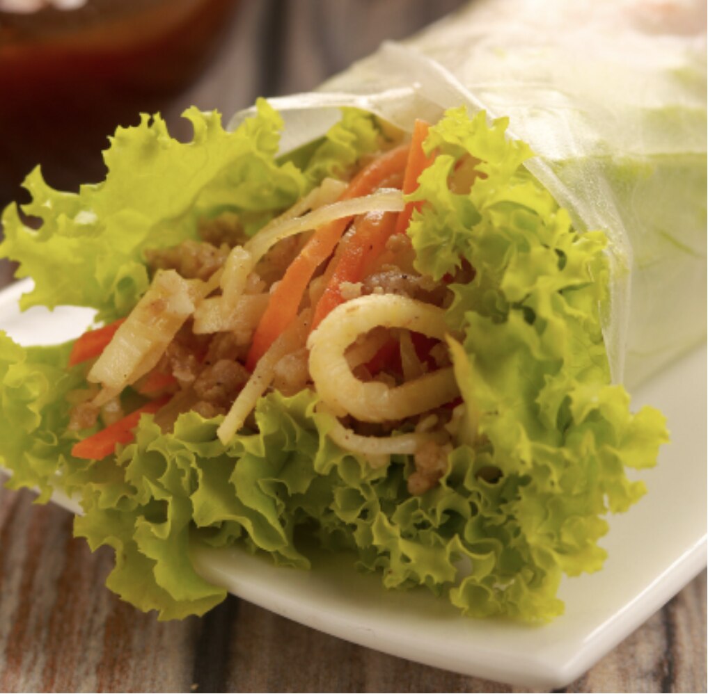 No Meat Lumpiang Sariwa