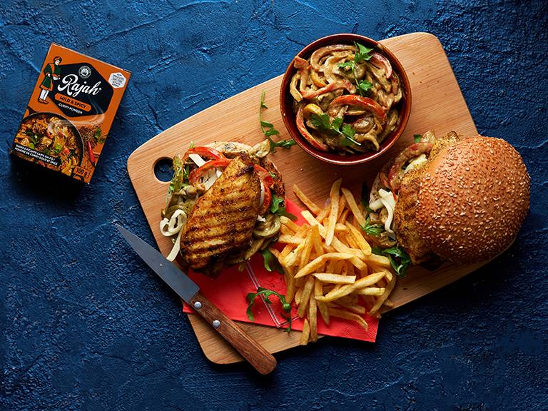 Spicy Chicken Burger