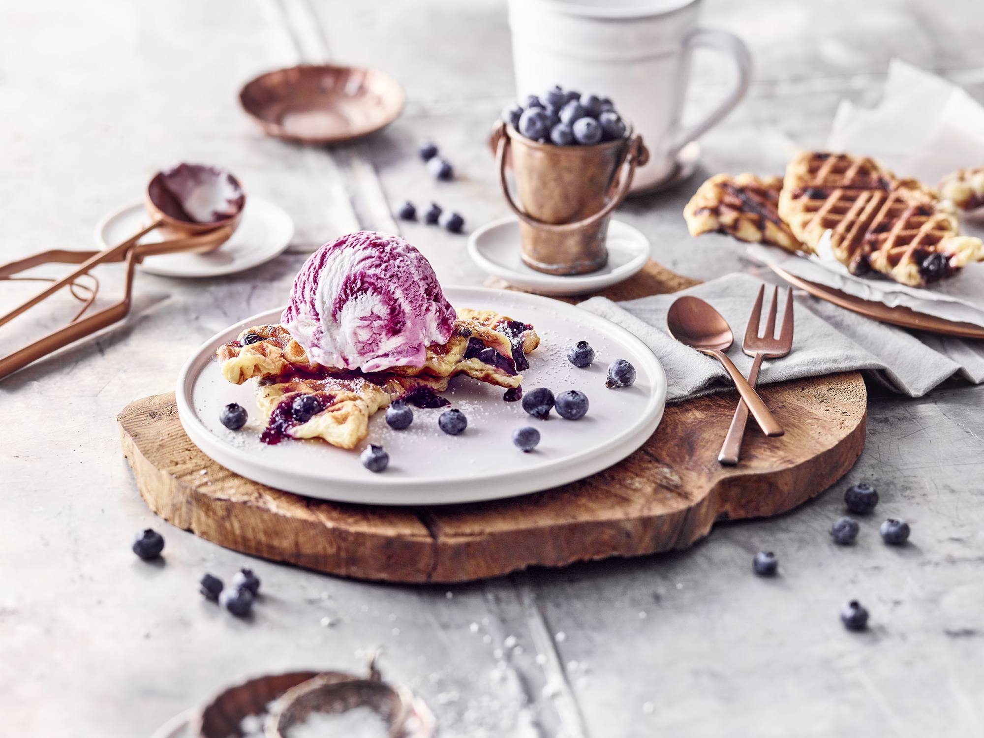 Cremissimo - Croffels mit Eis