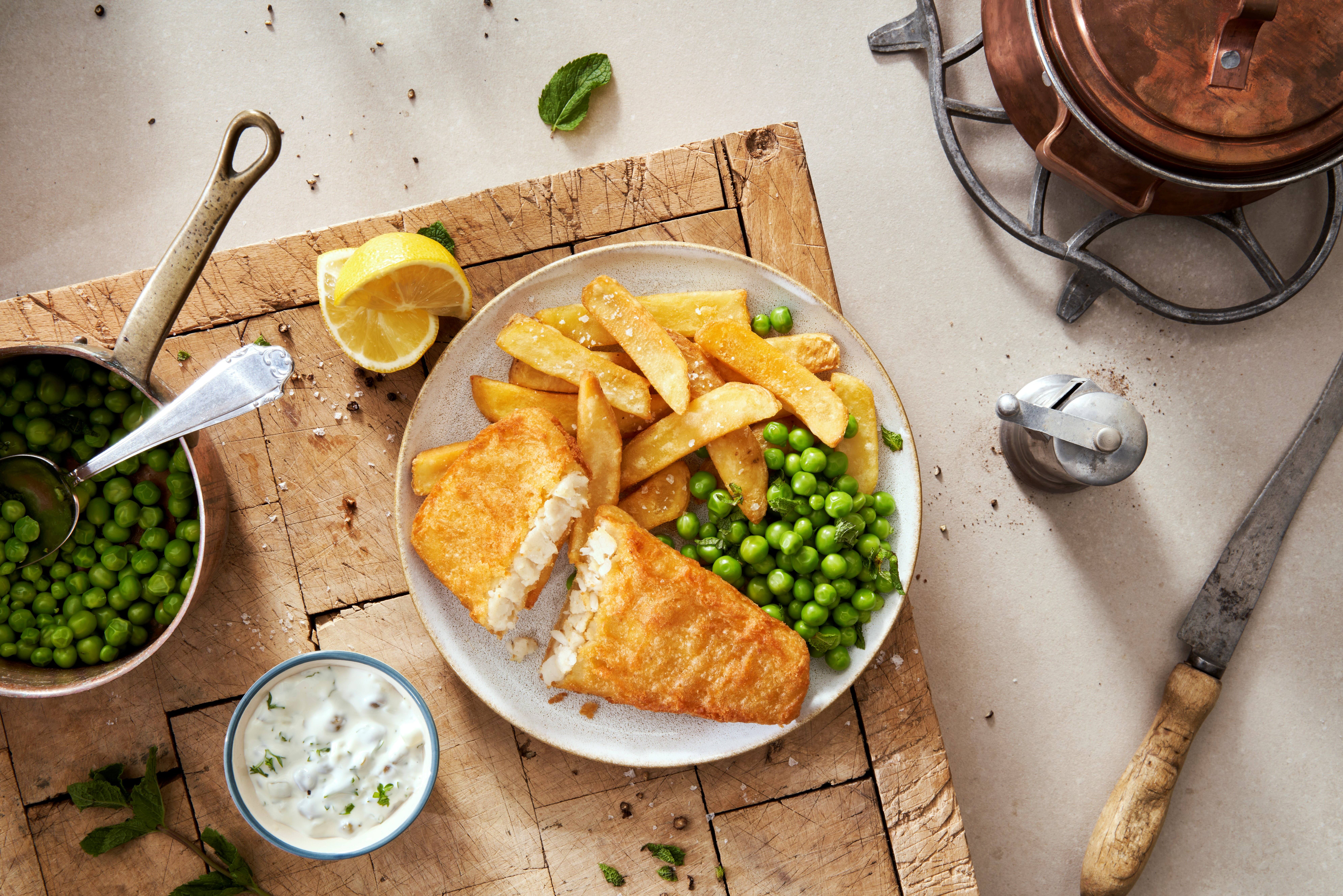 Fish and Chips Vegan
