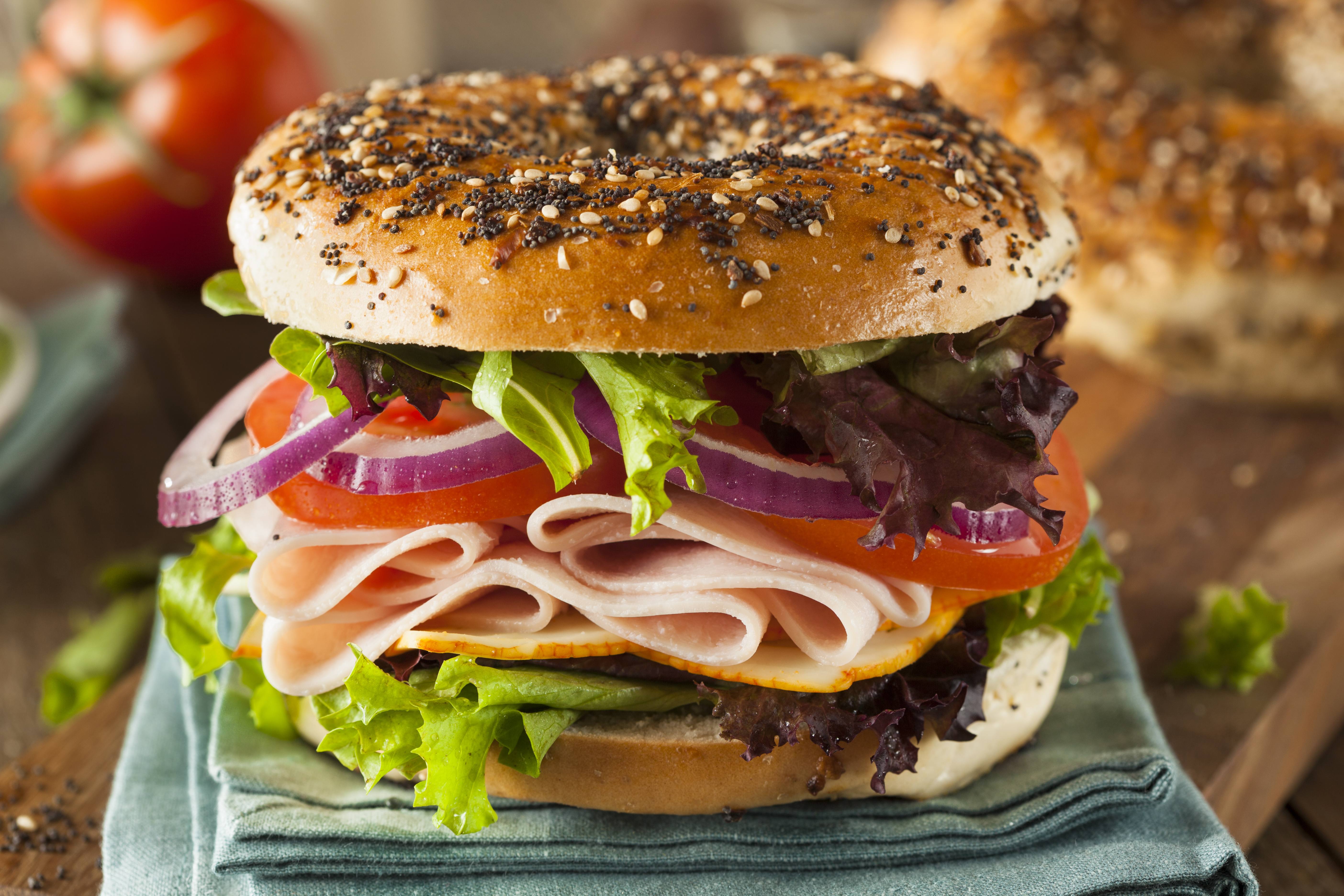 Bagel de Pavo