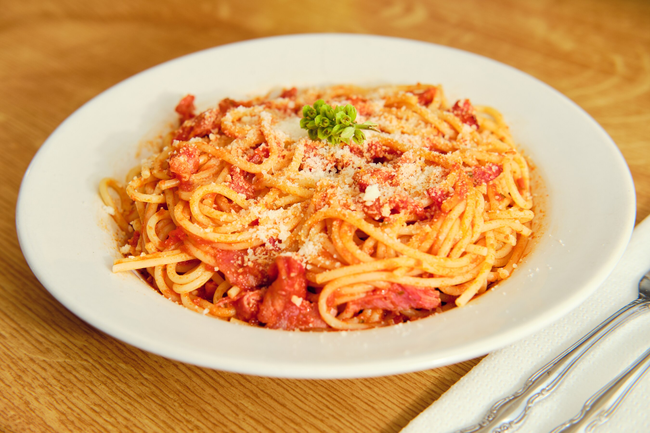 Pasta con Jamón