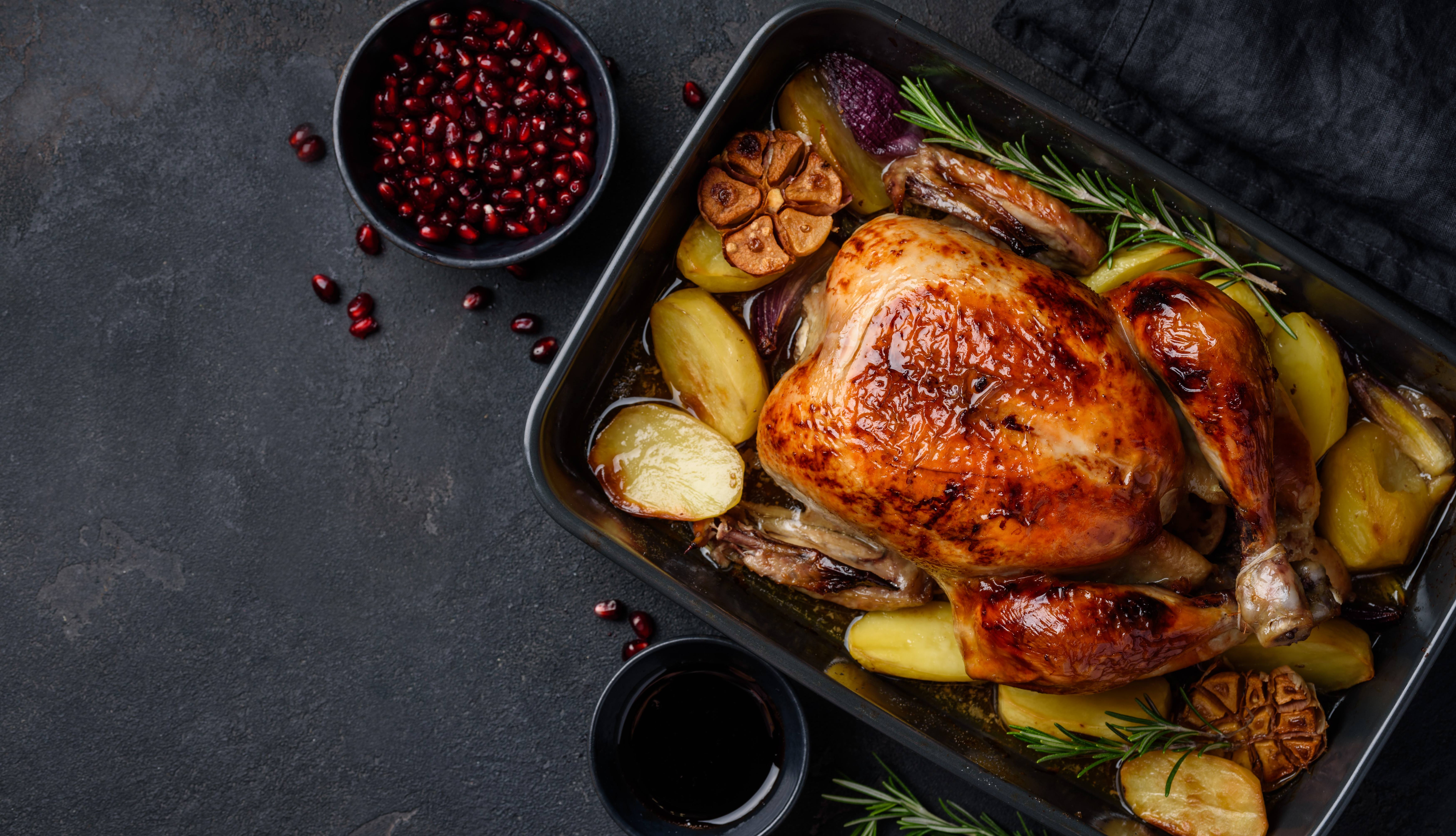 Chompipollo al Horno Estilo Italiano