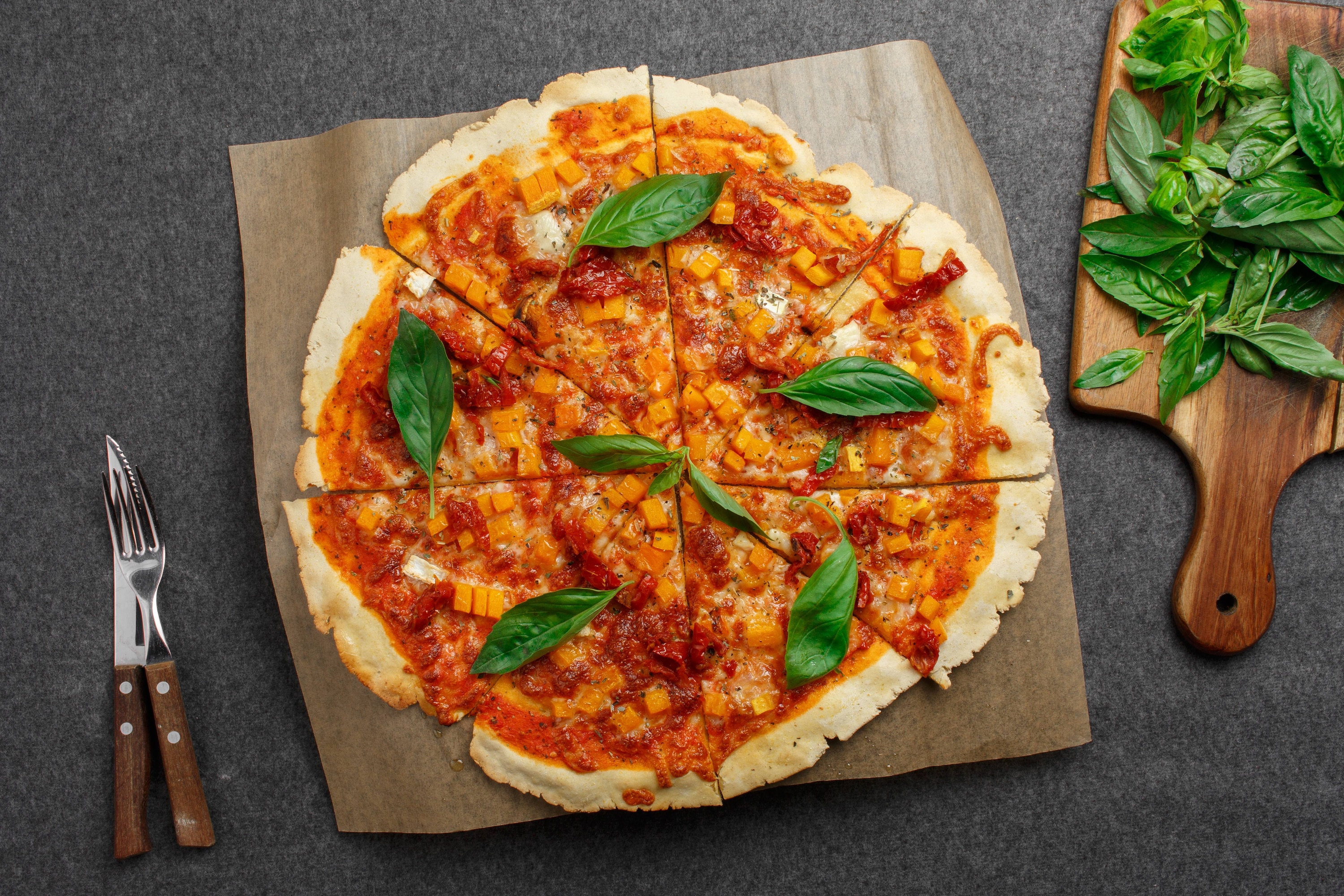 Pizza de Harina de Quinoa