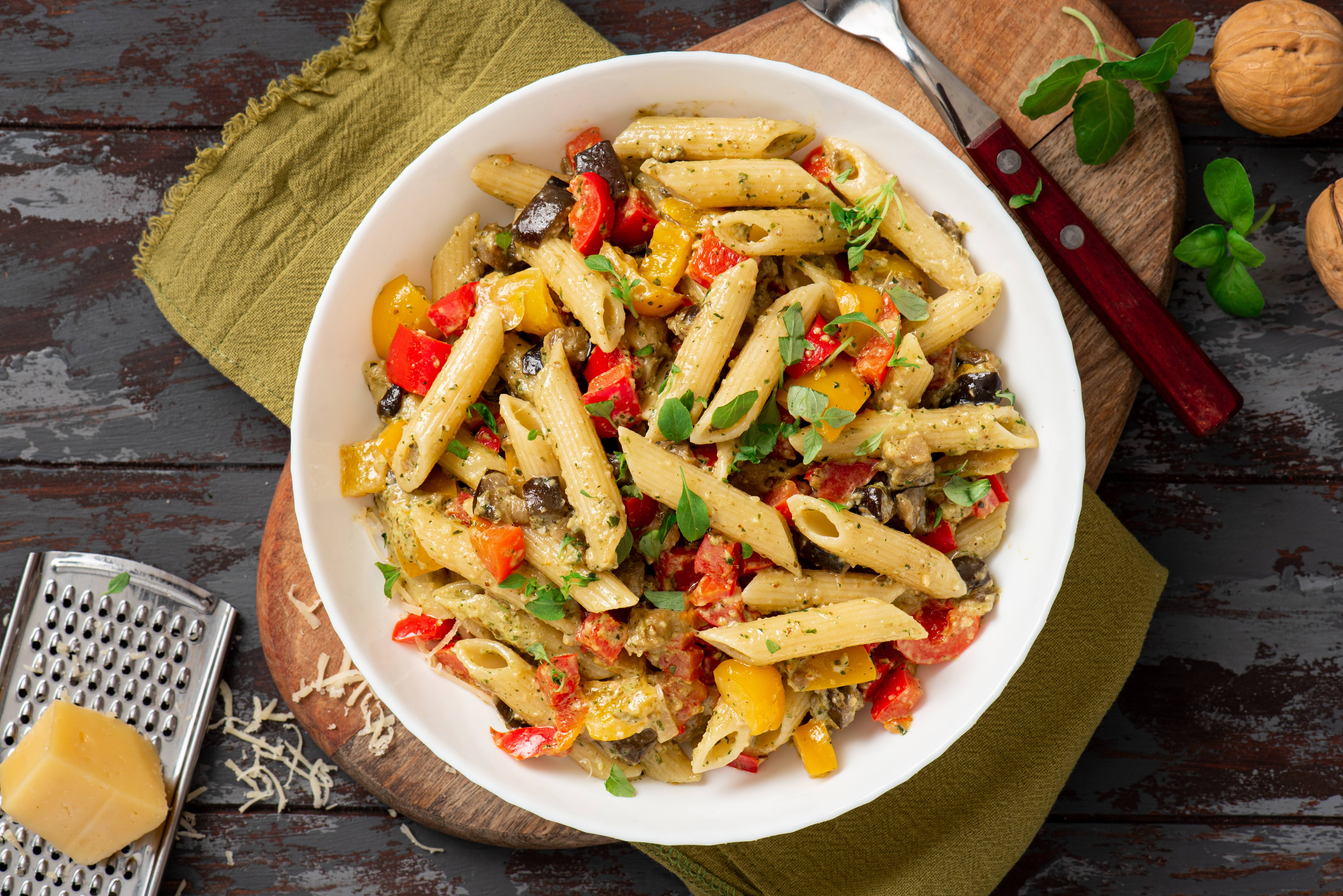 Ensalada de Pasta con Aderezo Italiano