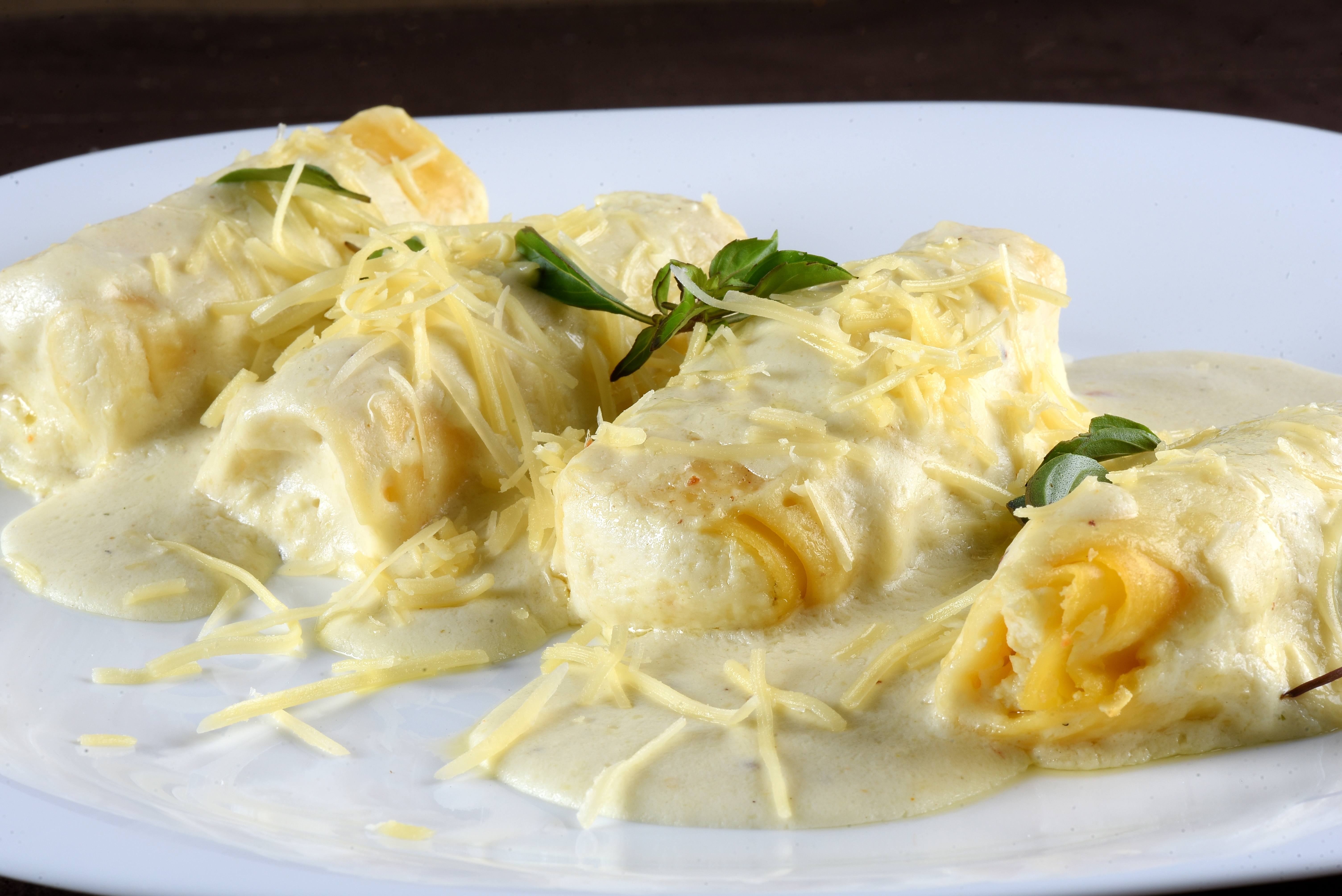 Especial Recalentado: Canelones de Pavo con Crema de Hongos Knorr