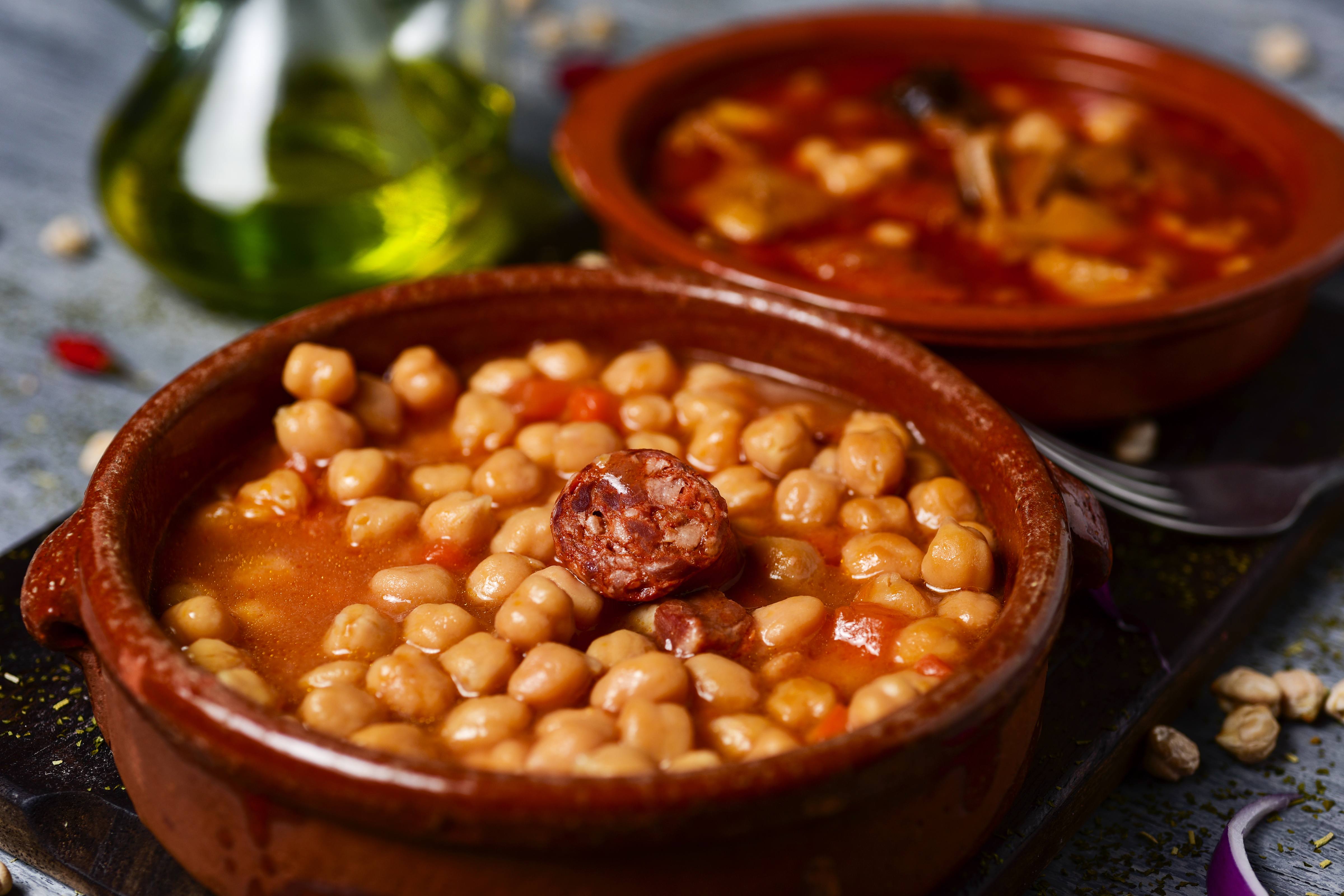 Cazuela de Garbanzos