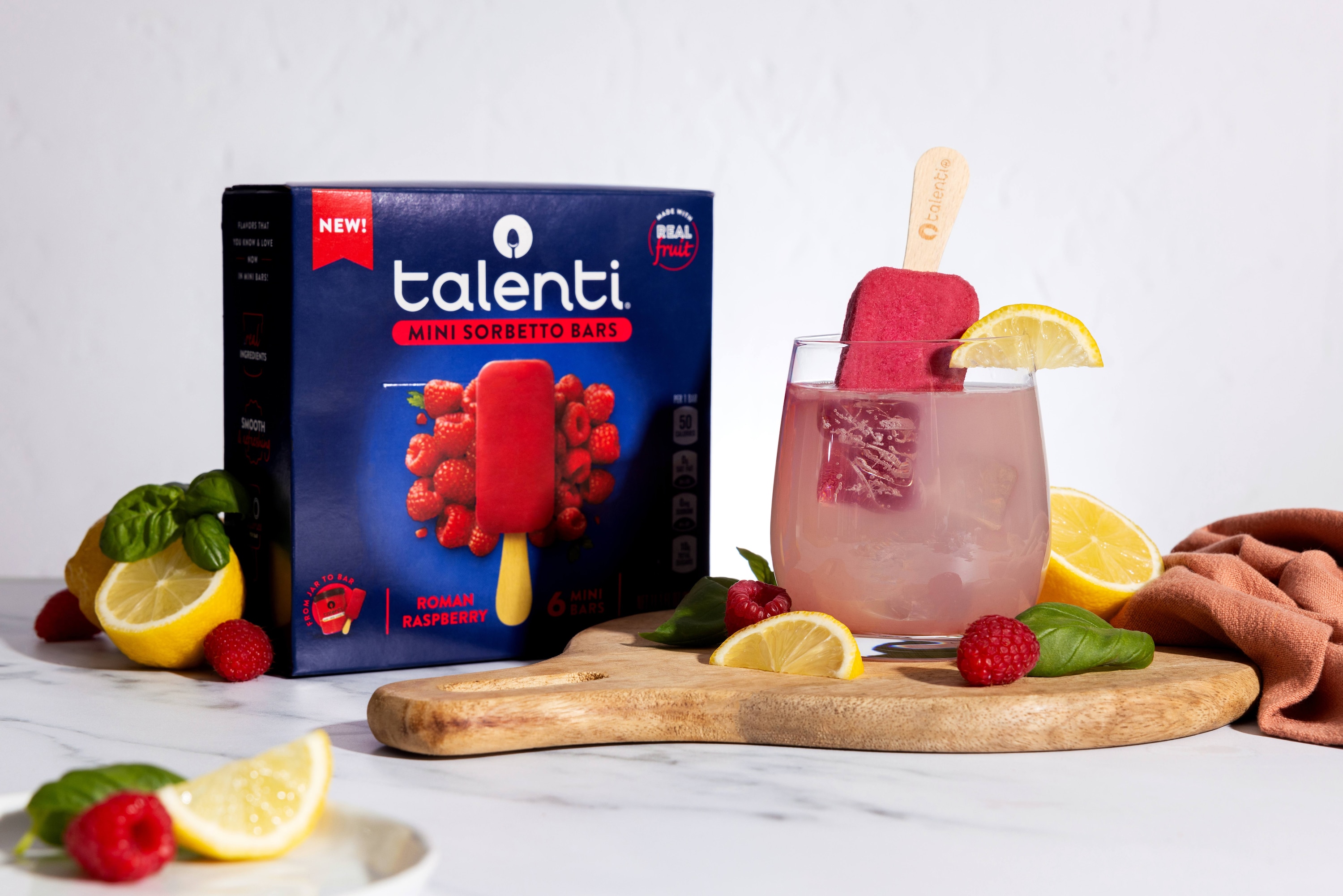 Lemonade Basil Smash Mocktail