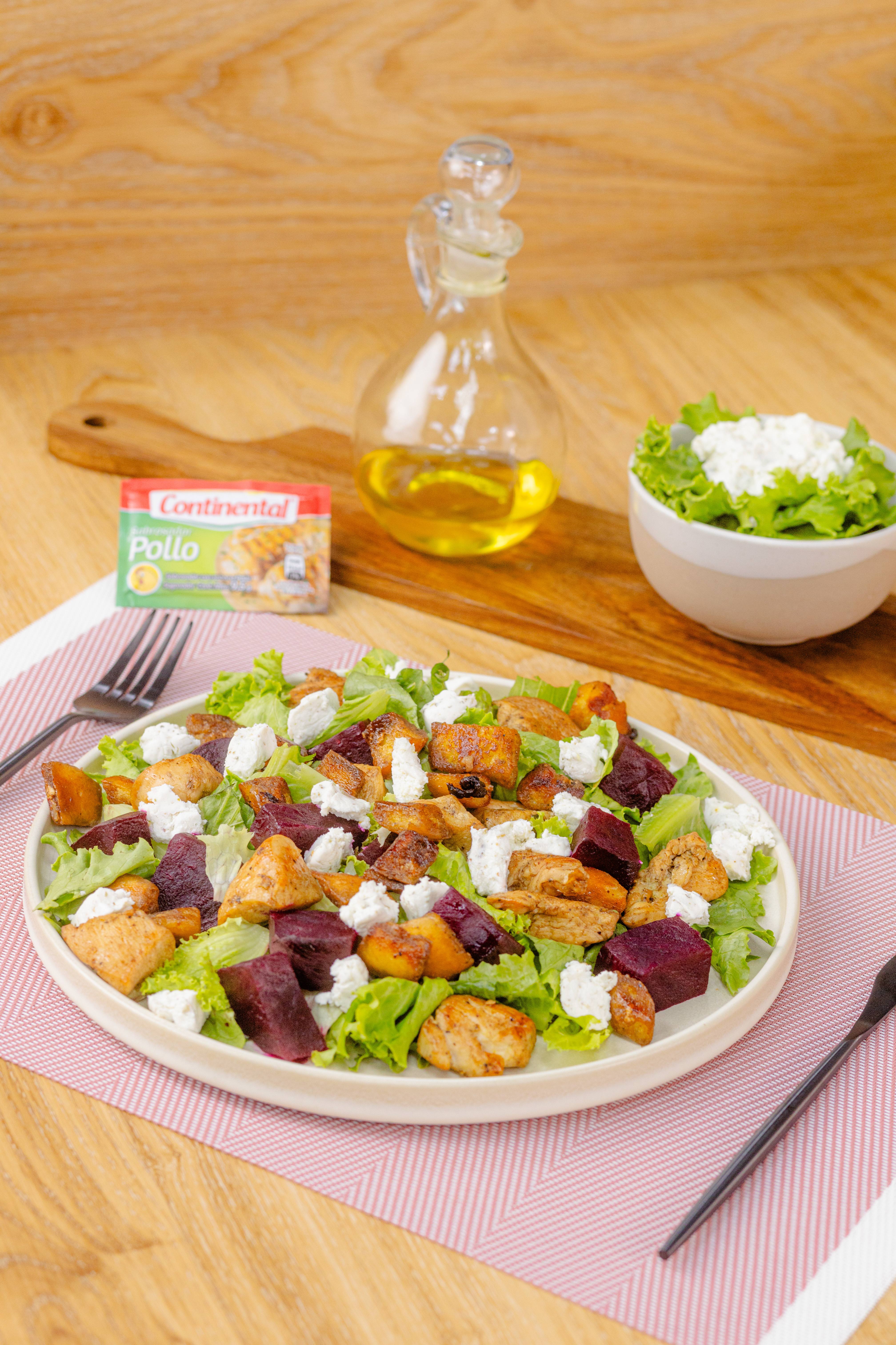 Ensalada Tibia de Pollo