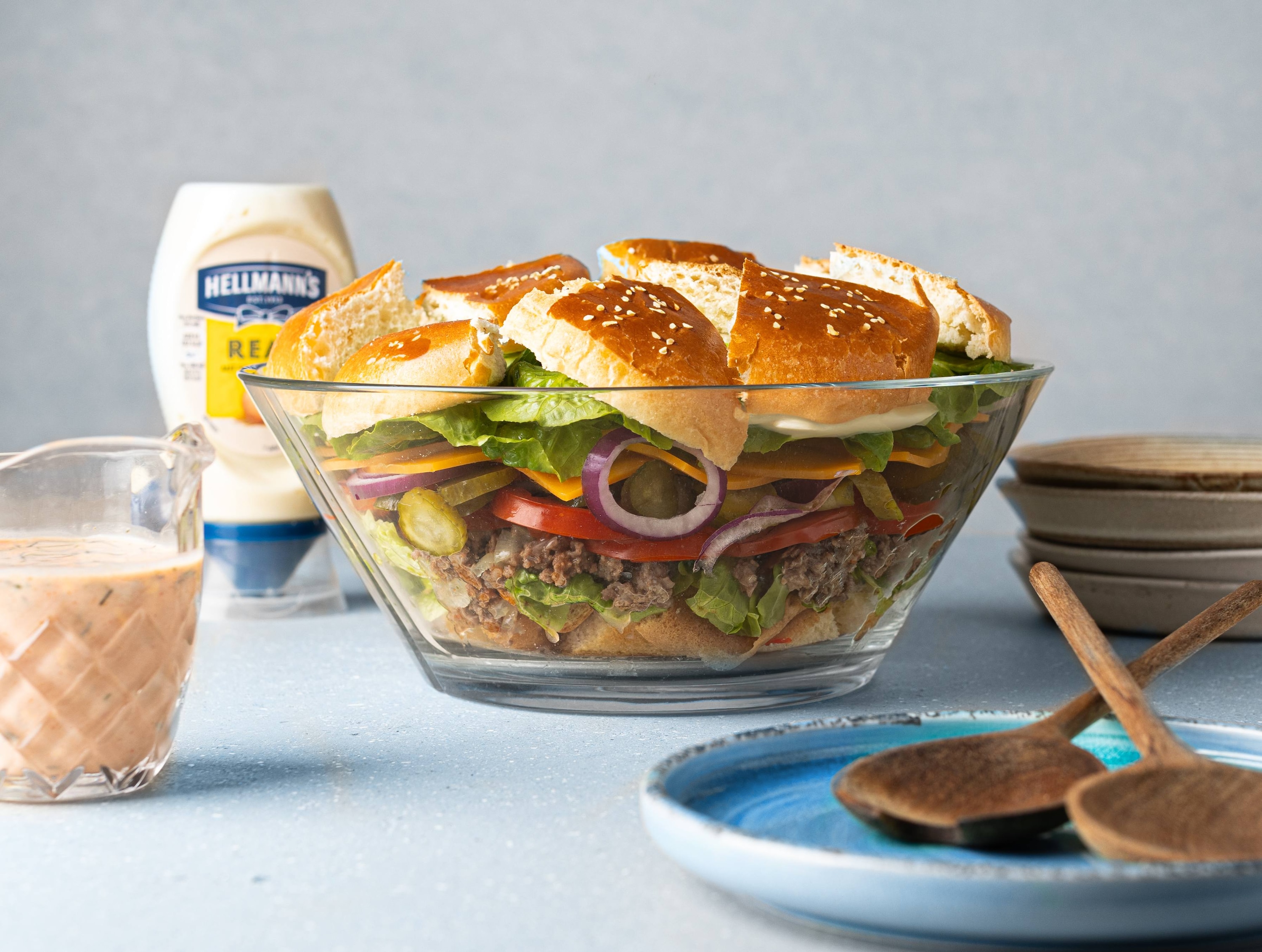 Hellmann's - Big Burger Salat