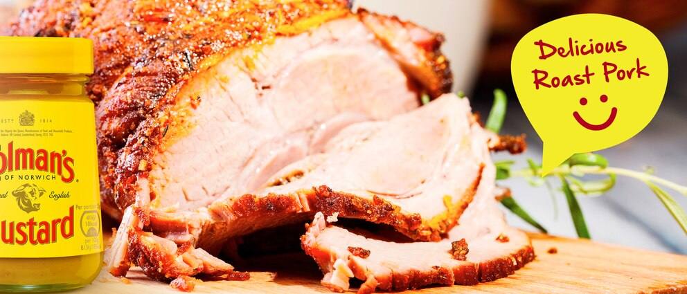 Honey and Mustard Roast Pork