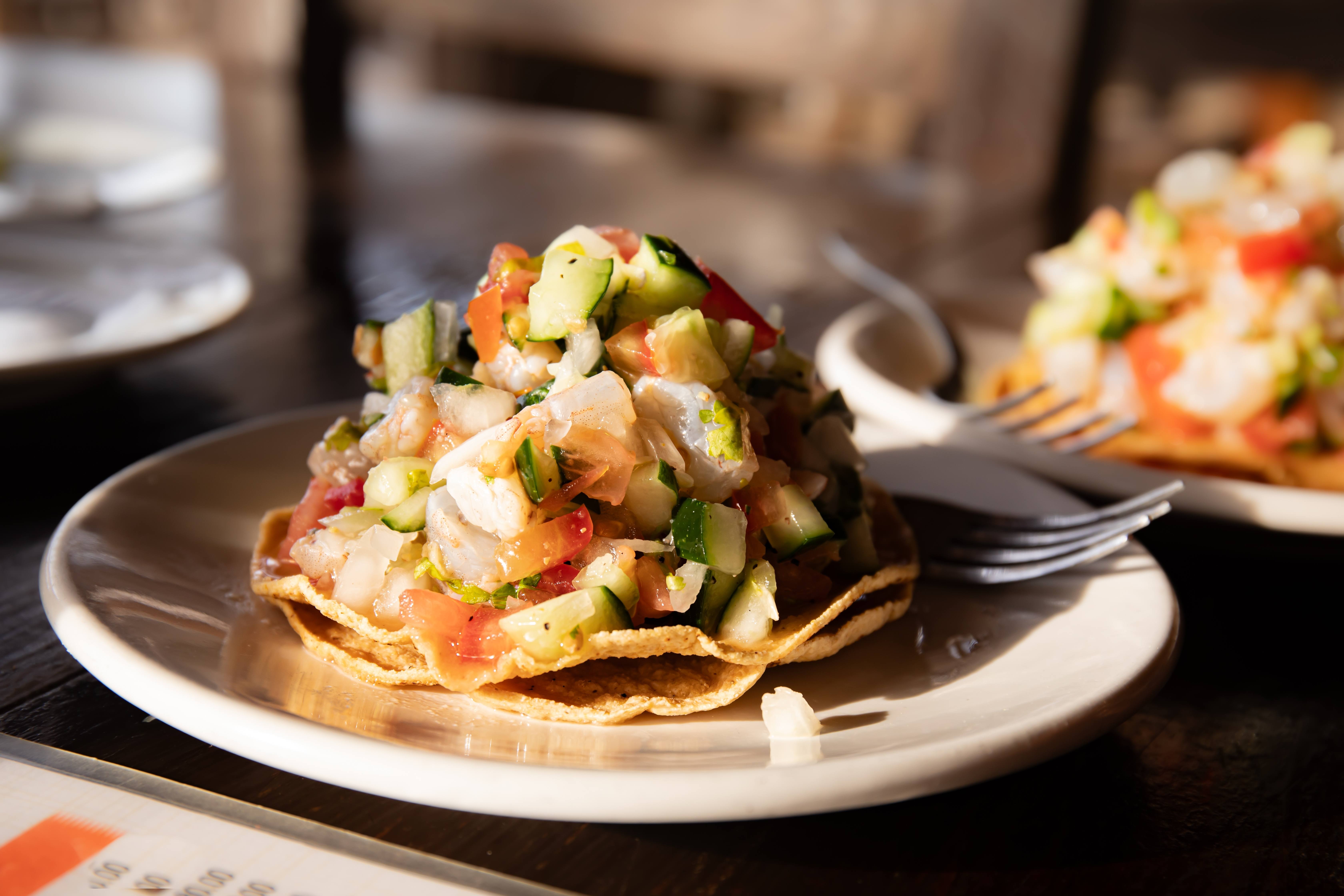 Tostadas del Suroeste