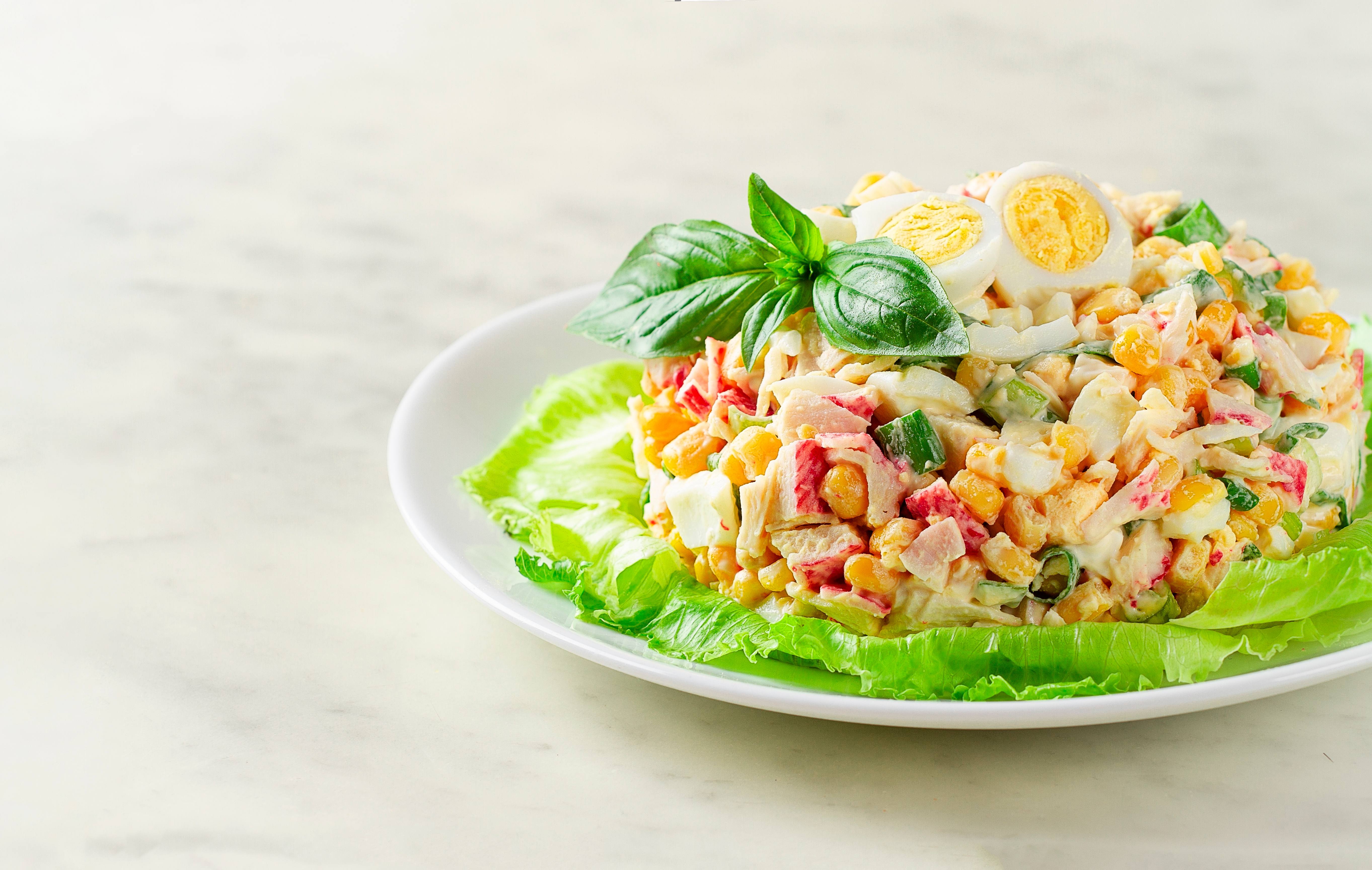 Ensalada de Huevo Exótica