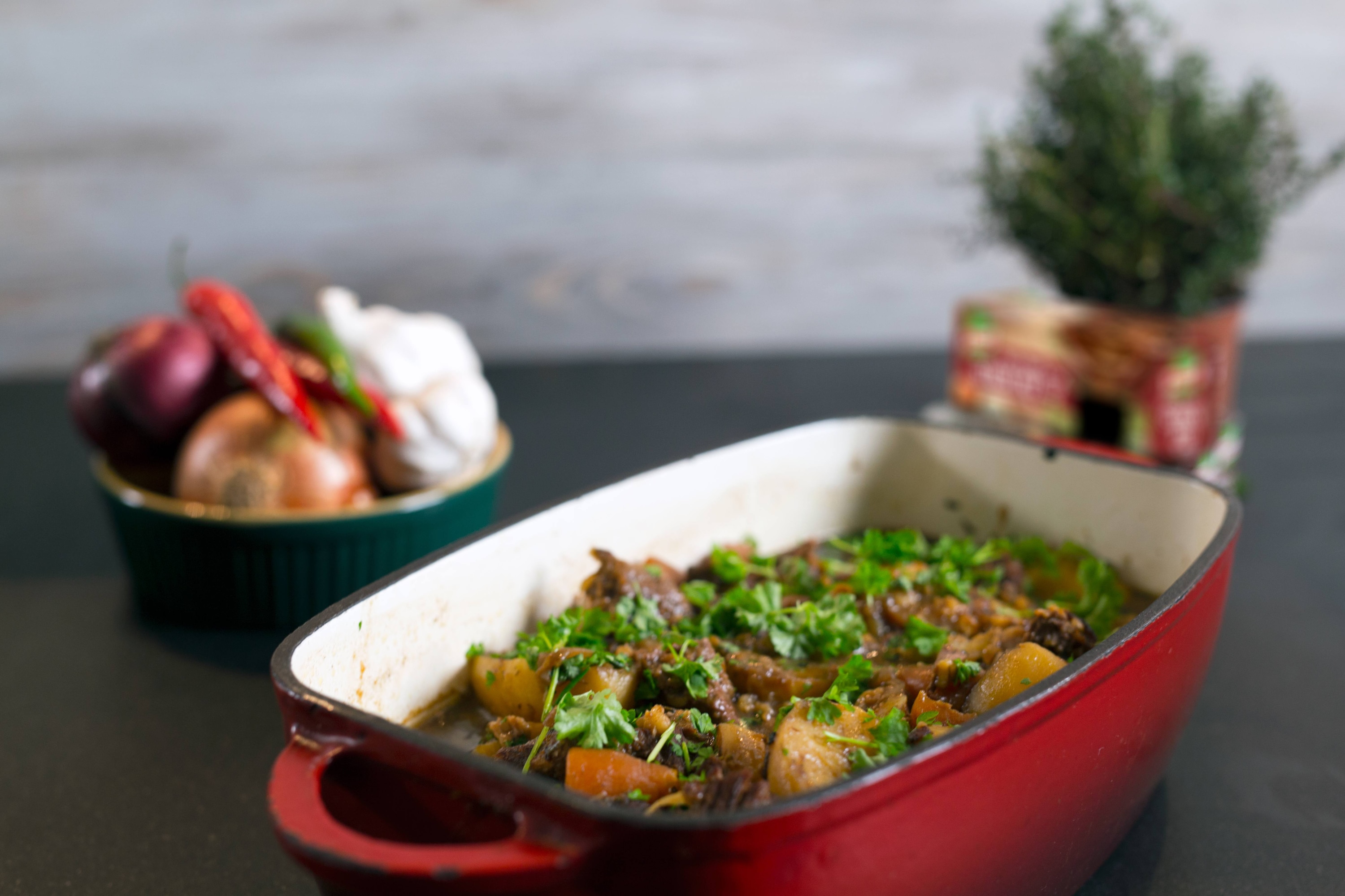 Dark & Sticky Beef Stew