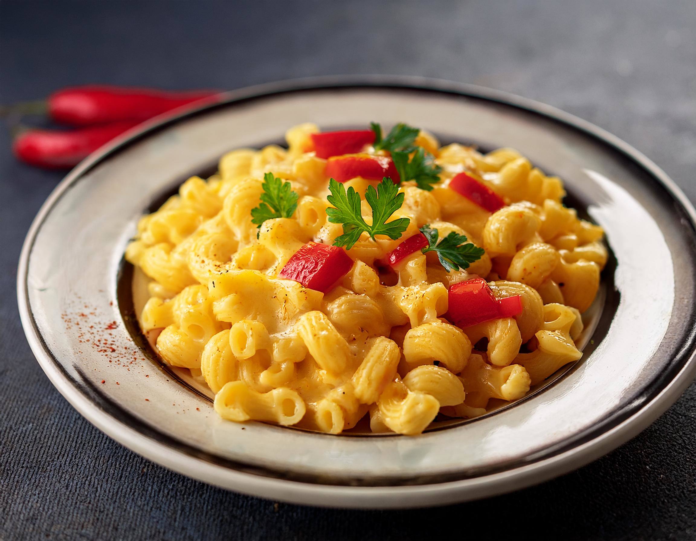 Paradicsomos-chilis Mac'n Cheese 20 perc  recipe