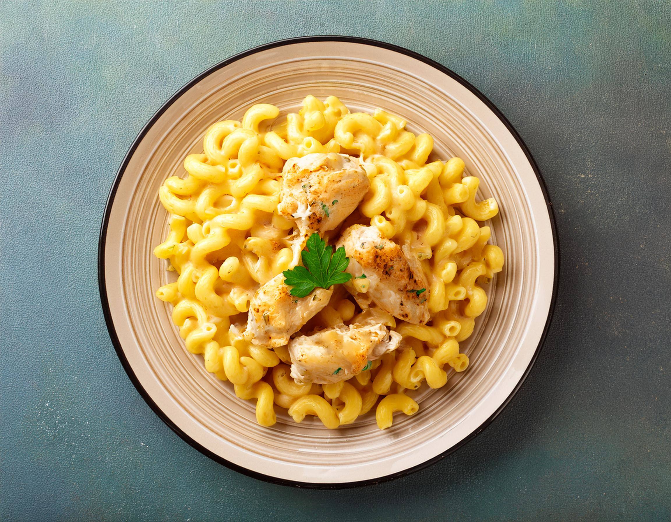 Mac'n Cheese csirkemellel 25 perc  recipe