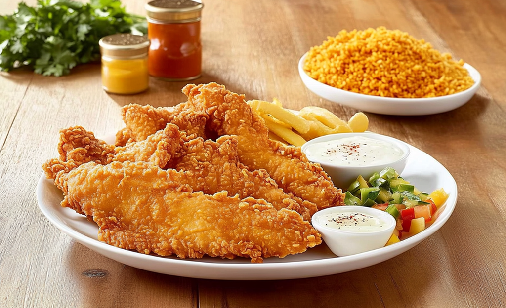 Tiras de Pollo Crujientes