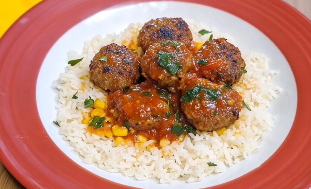 Albóndigas en Salsa Roja