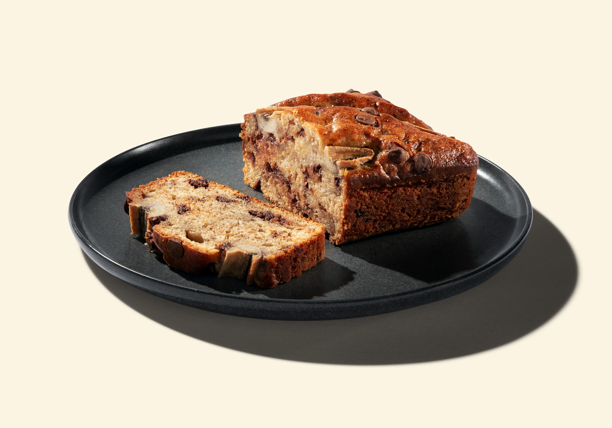 Walnuts and Chocolate Chip Banana Bread