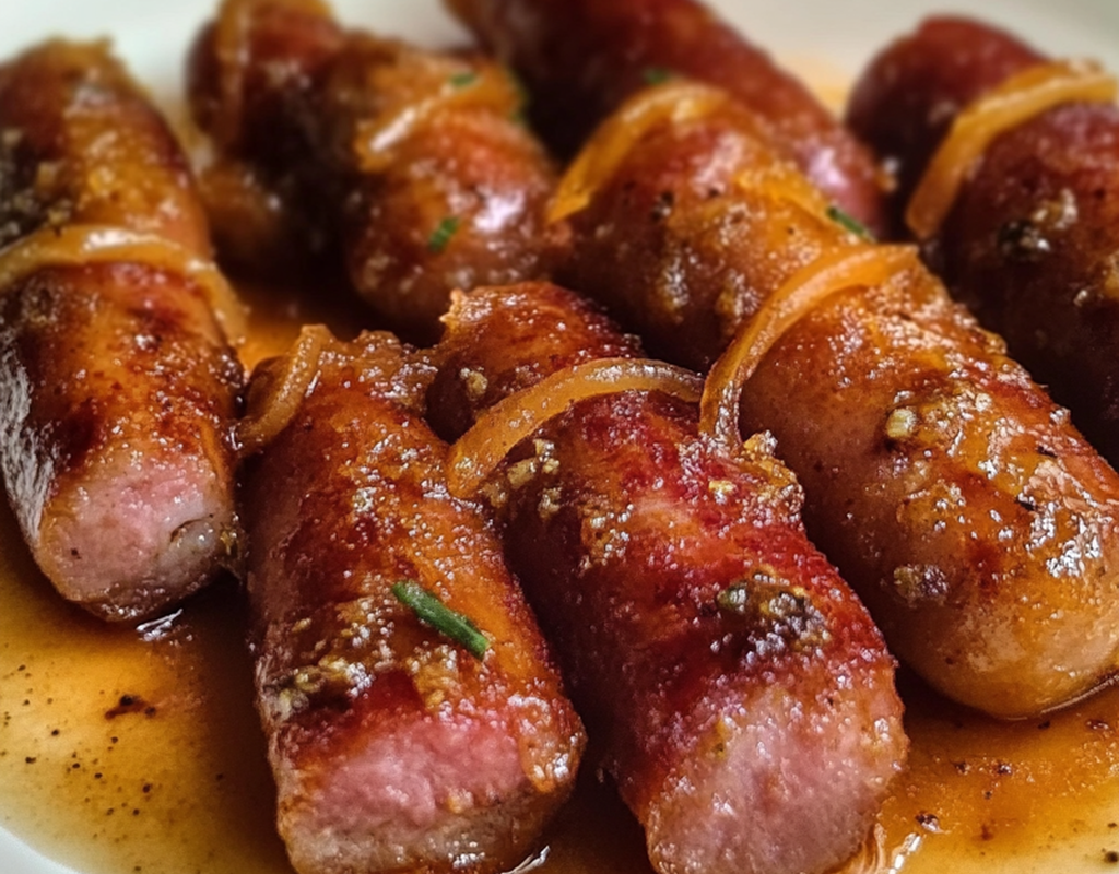 Salchichas Caramelizadas 35 Minutes  recipe