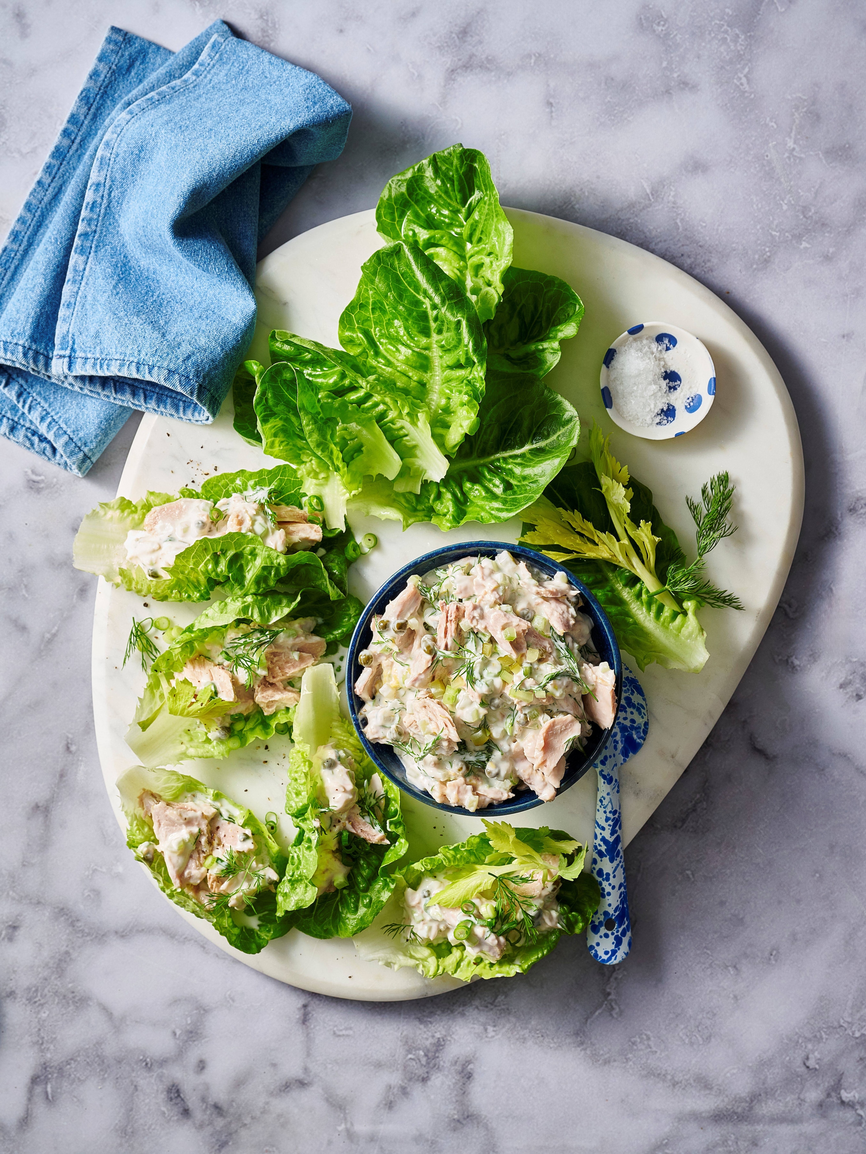 Tuna Salad Lettuce Wraps 15 Minutes  recipe