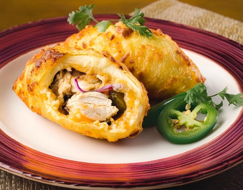 Papa Rellena Con Pollo y Jalapeño 40 Minutes  recipe