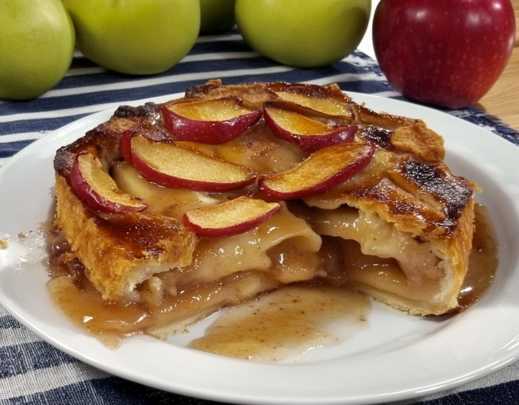 Tarta rápida de Manzana