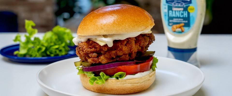 Ranch Chicken Burger