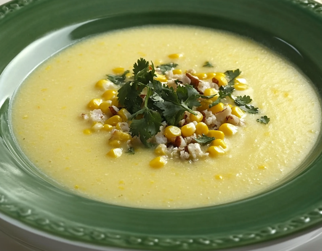 Sopa de Maíz Mexicana