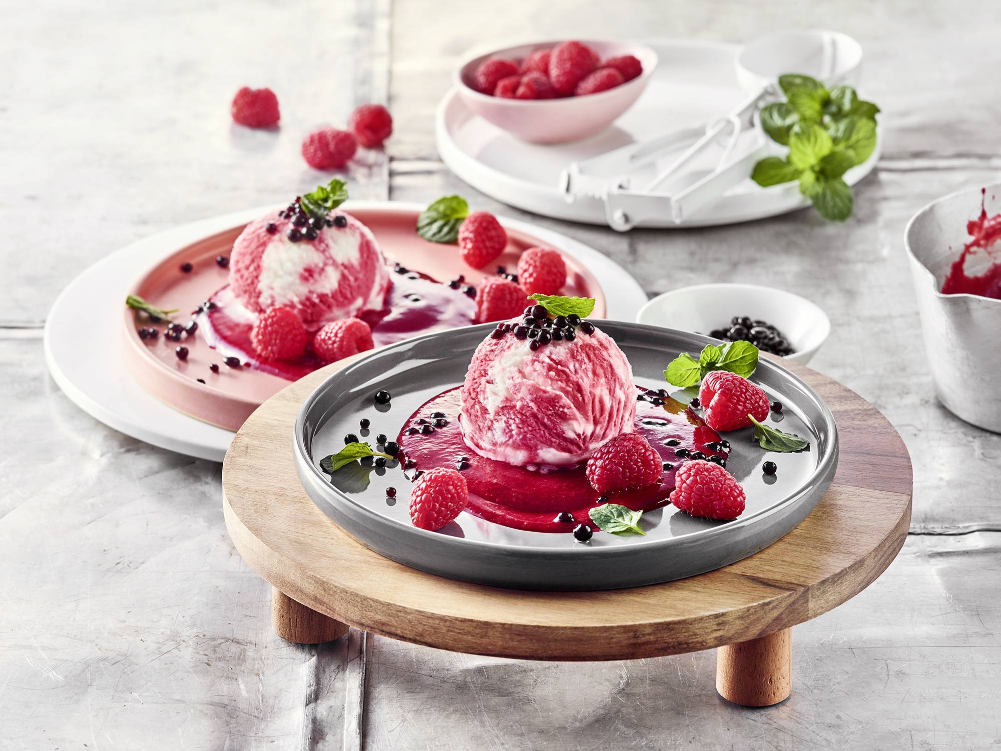 Cremissimo - Erfrischendes Sorbet mit Balsamico-Kaviar